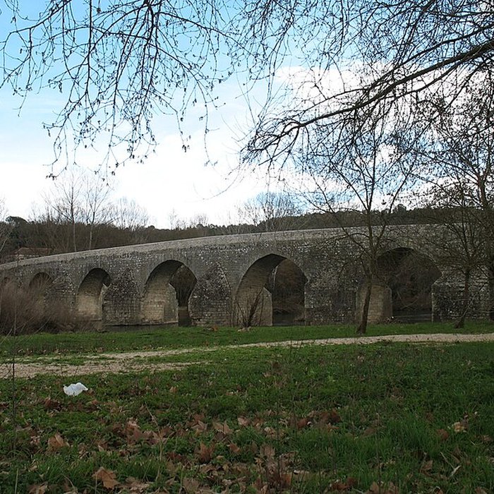 Photo de Pont Charles-Martel sur la Cèze à La Roque-sur-Cèze