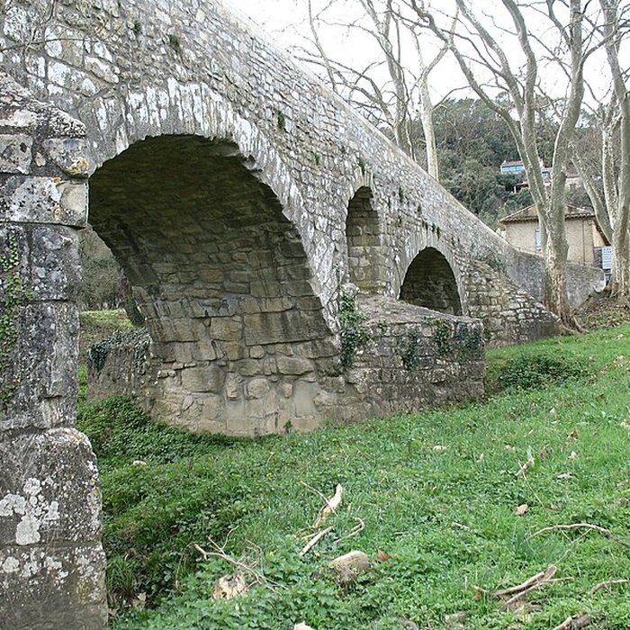 Photo de Pont Charles-Martel sur la Cèze à La Roque-sur-Cèze