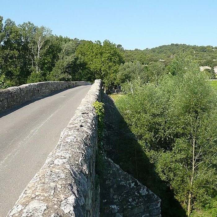 Photo de Pont Charles-Martel sur la Cèze à La Roque-sur-Cèze