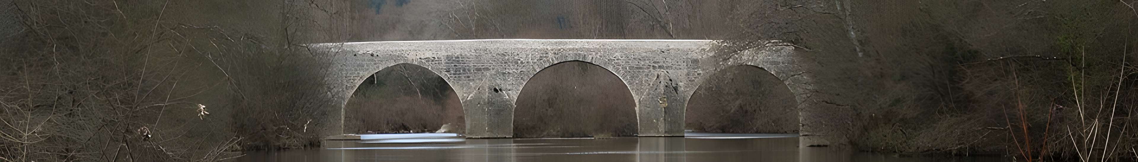 Pont Charles-Martel sur la Cèze à La Roque-sur-Cèze