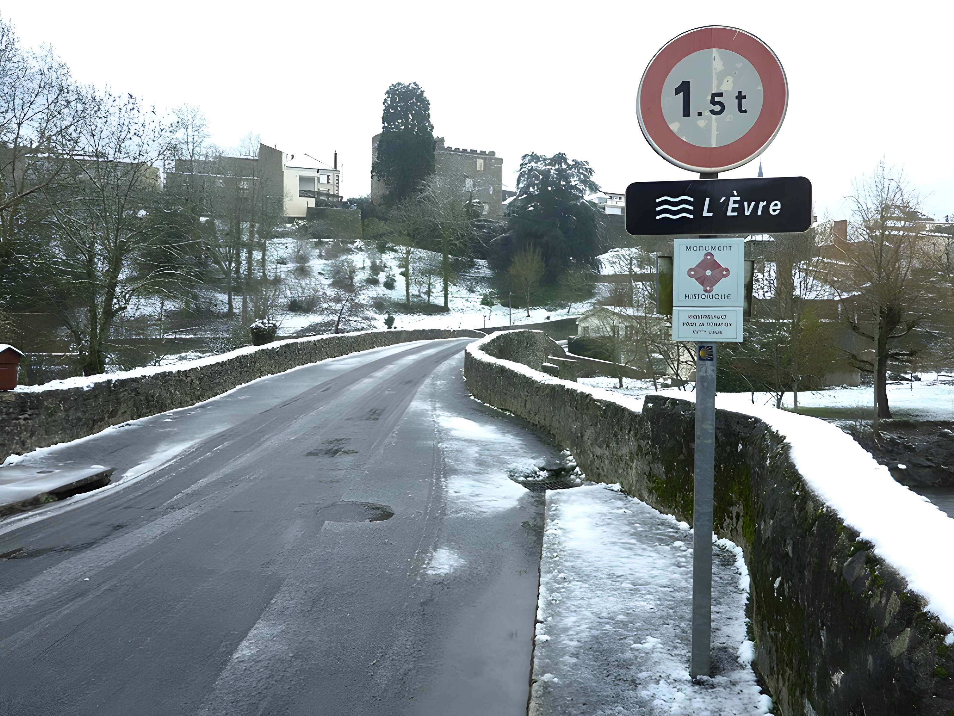 Pont de Bohardy à Montrevault