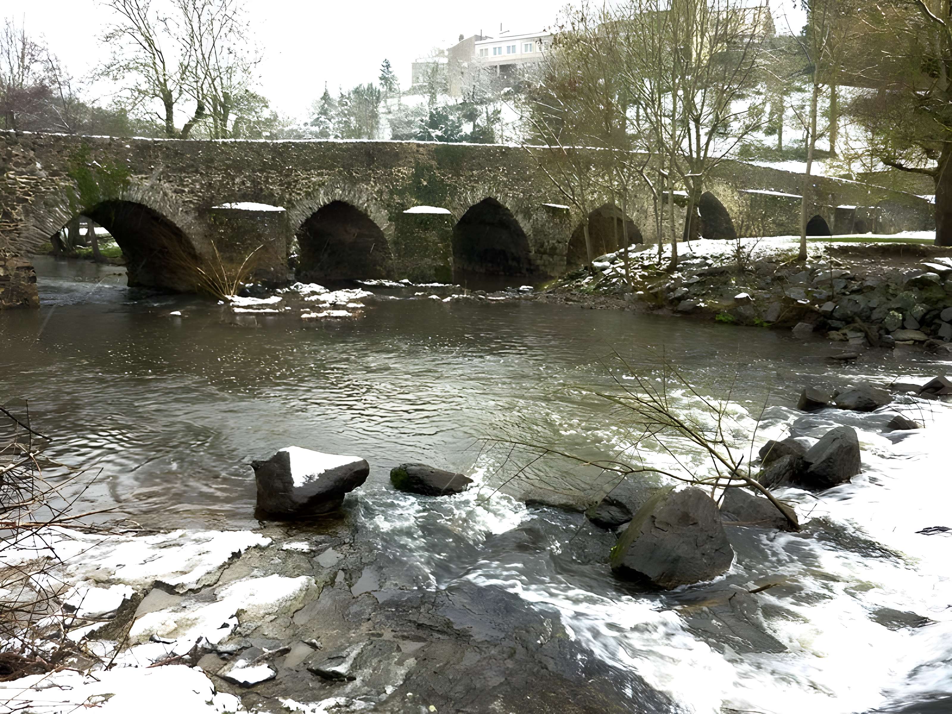Pont de Bohardy à Montrevault