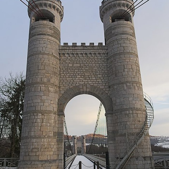 Photo de Pont suspendu de la Caille également sur commune dAllonzier-la-Caille