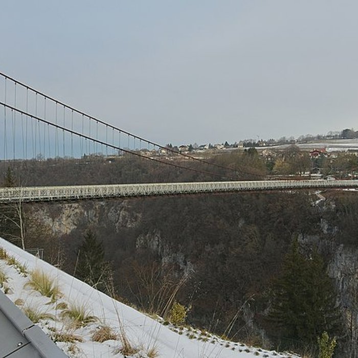 Photo de Pont suspendu de la Caille également sur commune dAllonzier-la-Caille