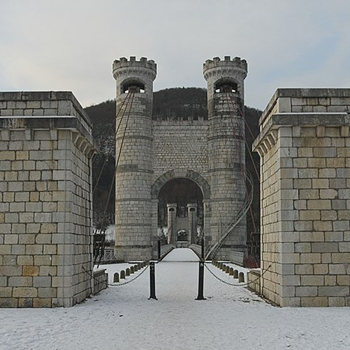 Photo de Pont suspendu de la Caille également sur commune dAllonzier-la-Caille