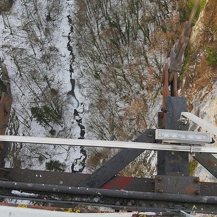 Photo de Pont suspendu de la Caille également sur commune dAllonzier-la-Caille