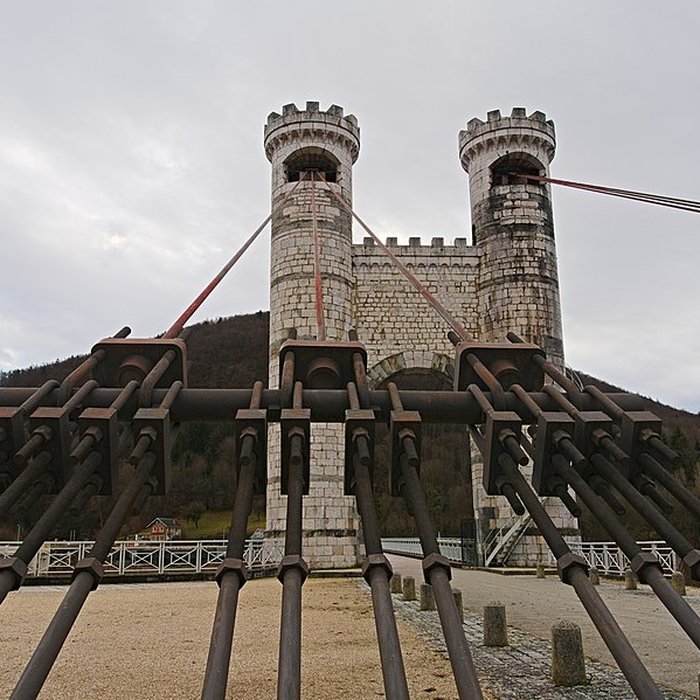 Photo de Pont suspendu de la Caille également sur commune dAllonzier-la-Caille