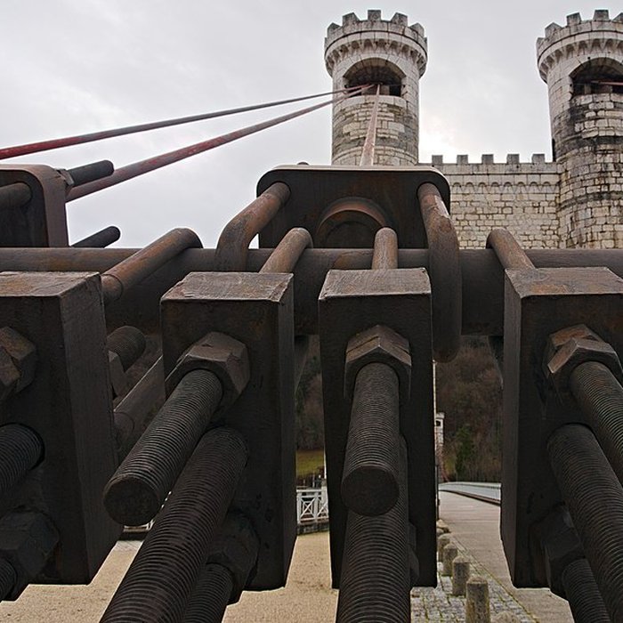 Photo de Pont suspendu de la Caille également sur commune dAllonzier-la-Caille