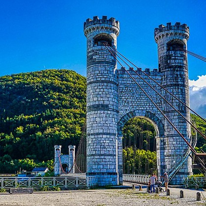Photo de Pont suspendu de la Caille également sur commune dAllonzier-la-Caille