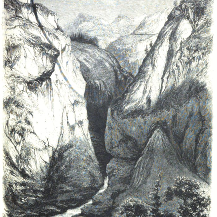 Photo de Pont suspendu de la Caille également sur commune dAllonzier-la-Caille