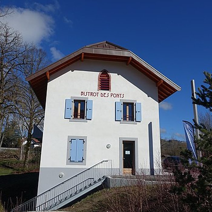 Photo de Pont suspendu de la Caille également sur commune dAllonzier-la-Caille