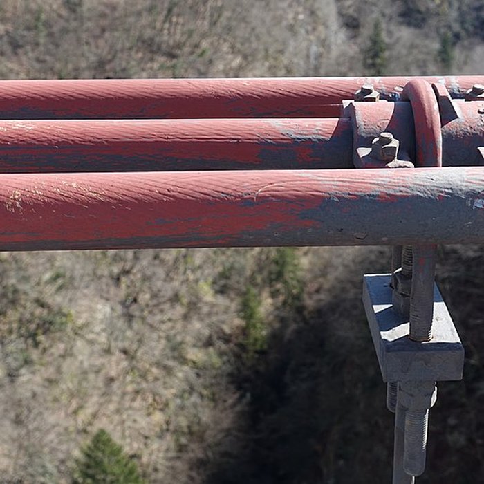 Photo de Pont suspendu de la Caille également sur commune dAllonzier-la-Caille