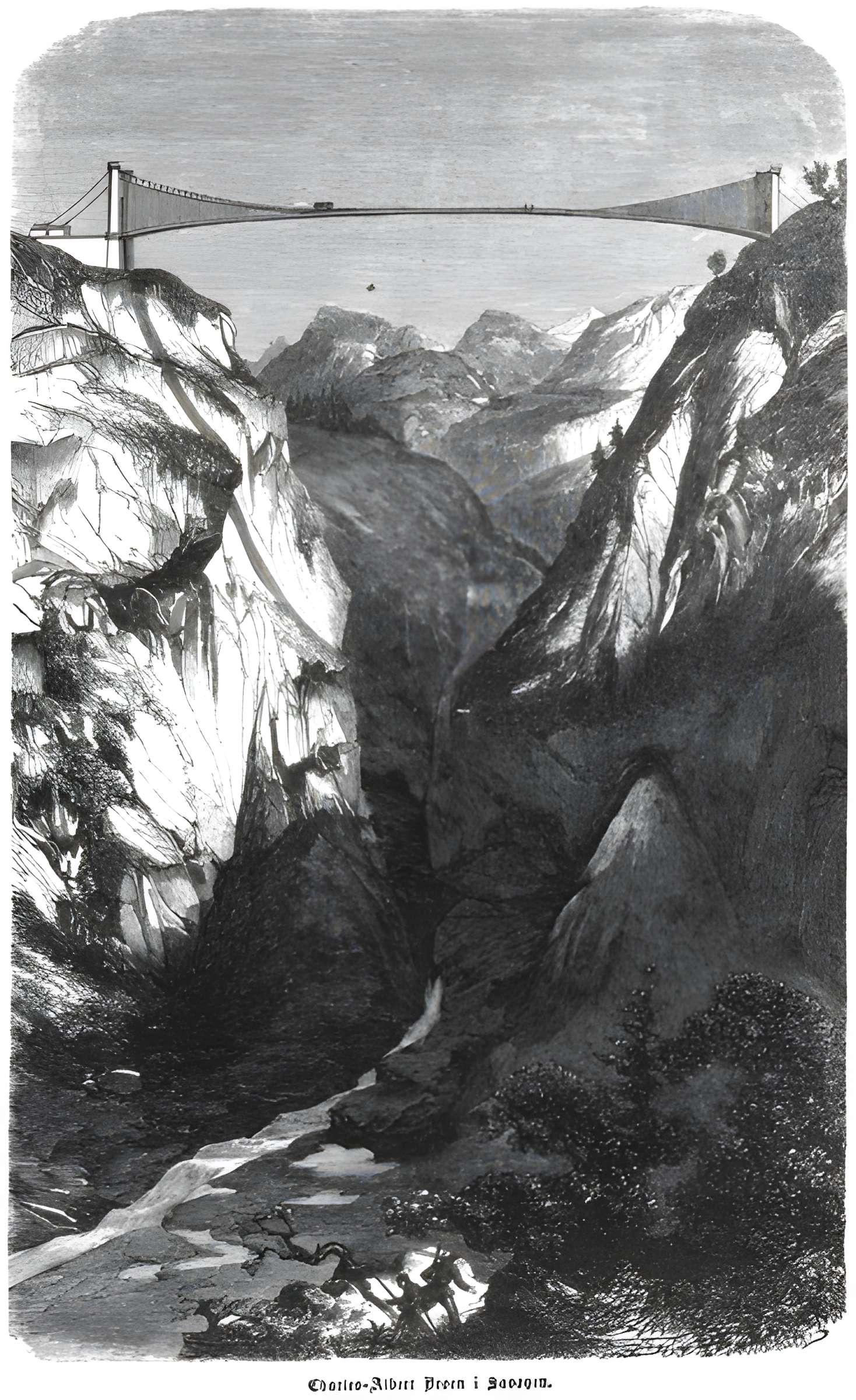 Pont de la Caille à Allonzier-la-Caille