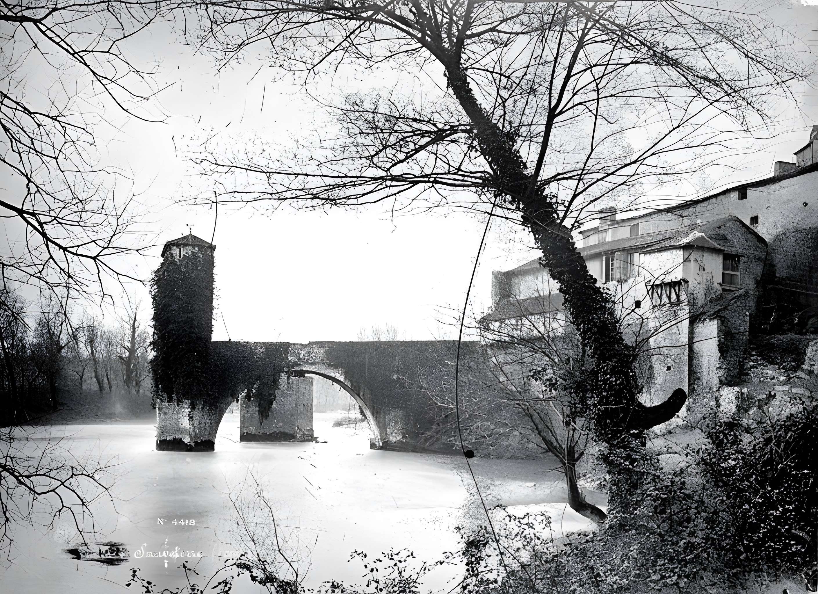 Pont de la Légende à Sauveterre-de-Béarn