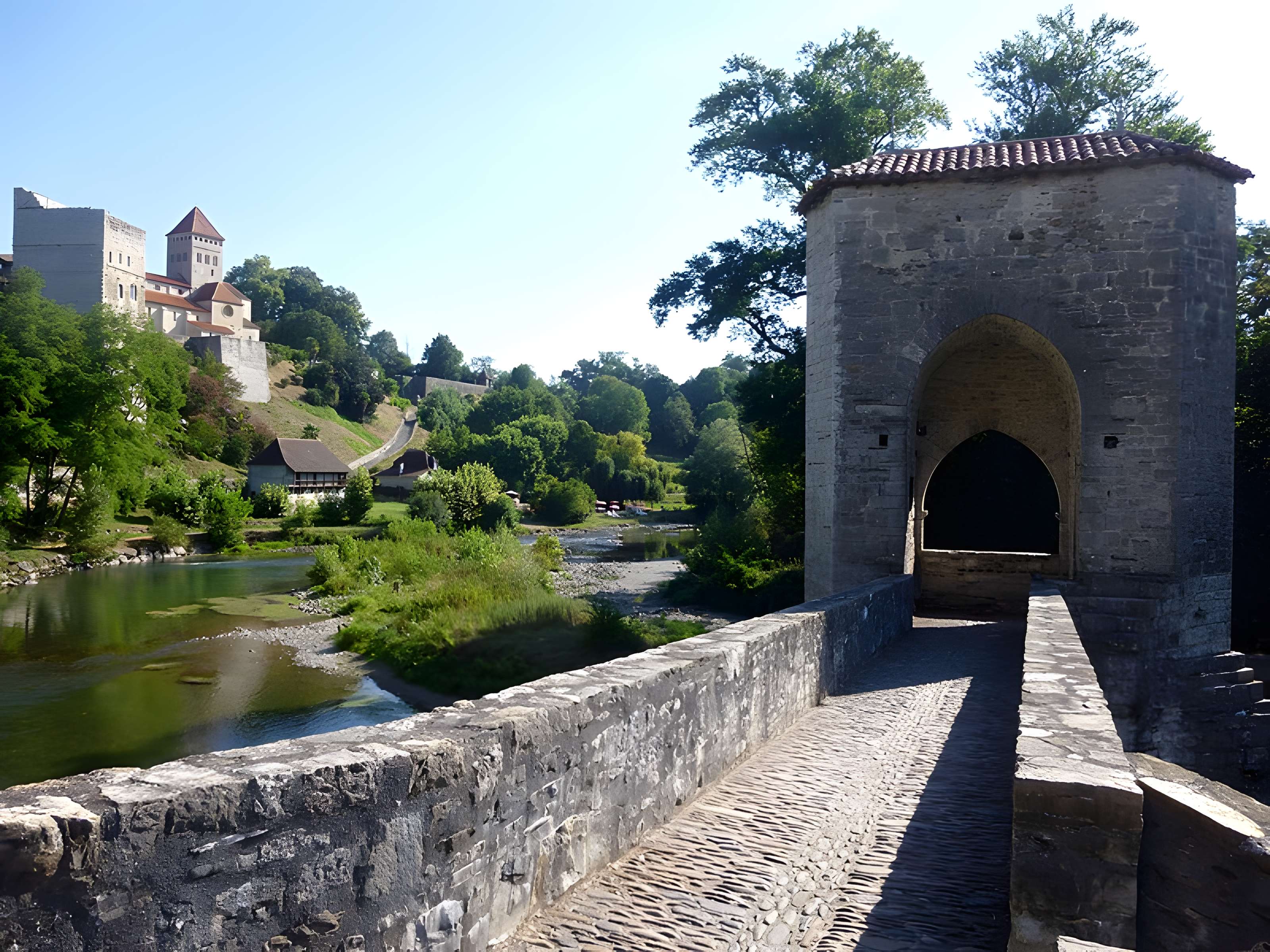 Pont de la Légende à Sauveterre-de-Béarn