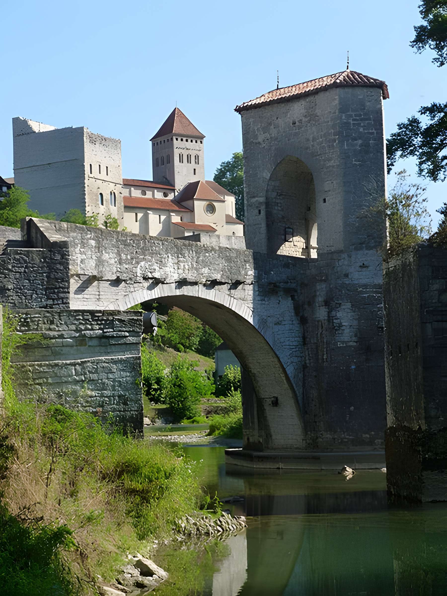 Pont de la Légende à Sauveterre-de-Béarn
