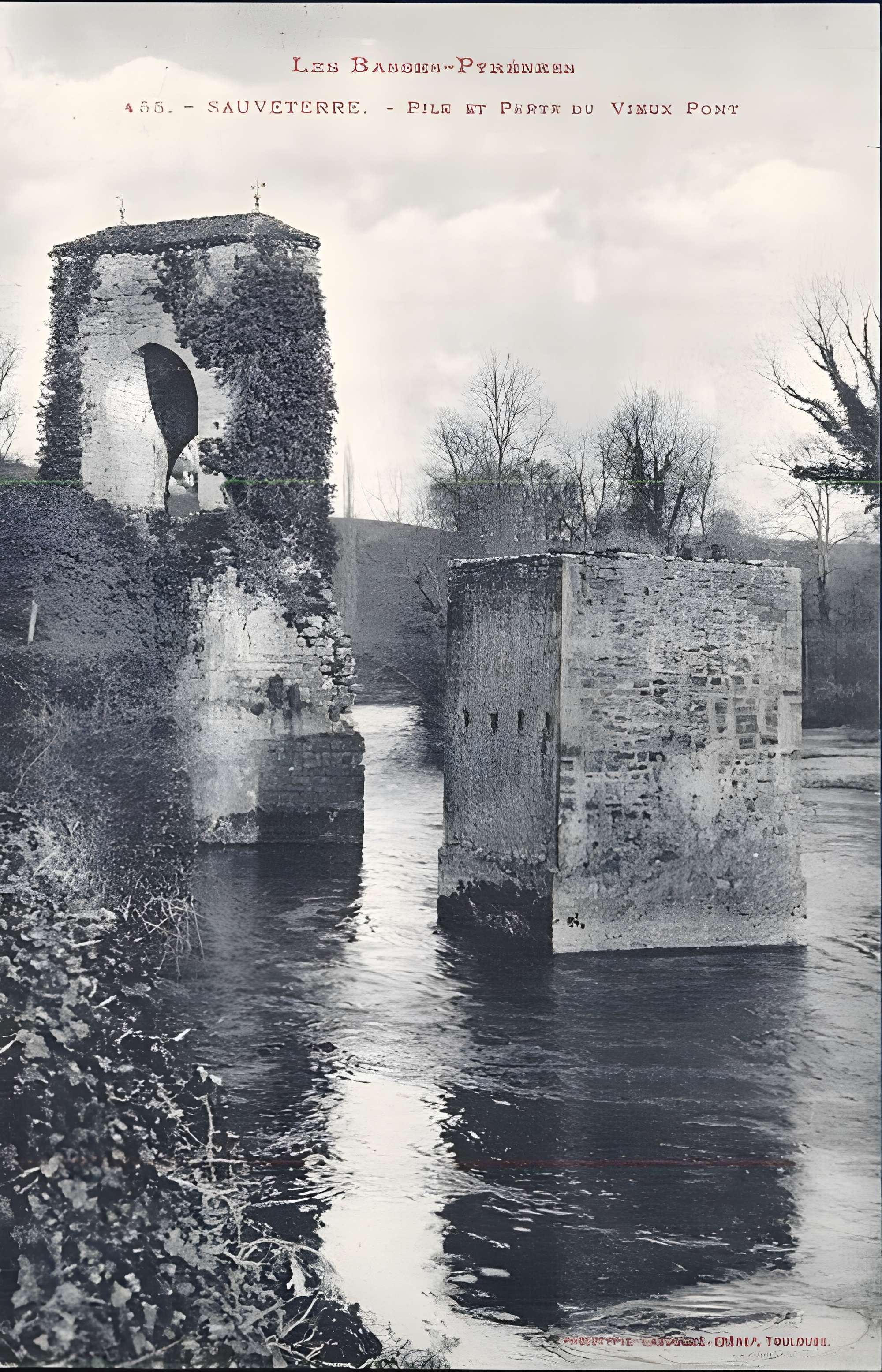 Pont de la Légende à Sauveterre-de-Béarn