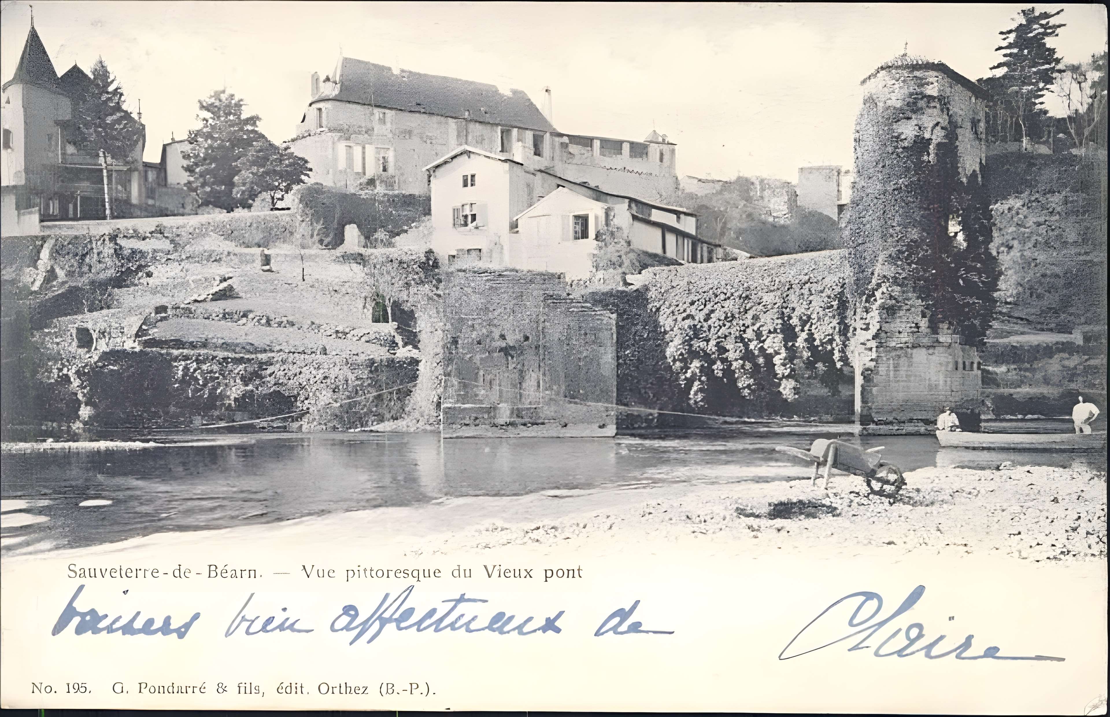 Pont de la Légende à Sauveterre-de-Béarn