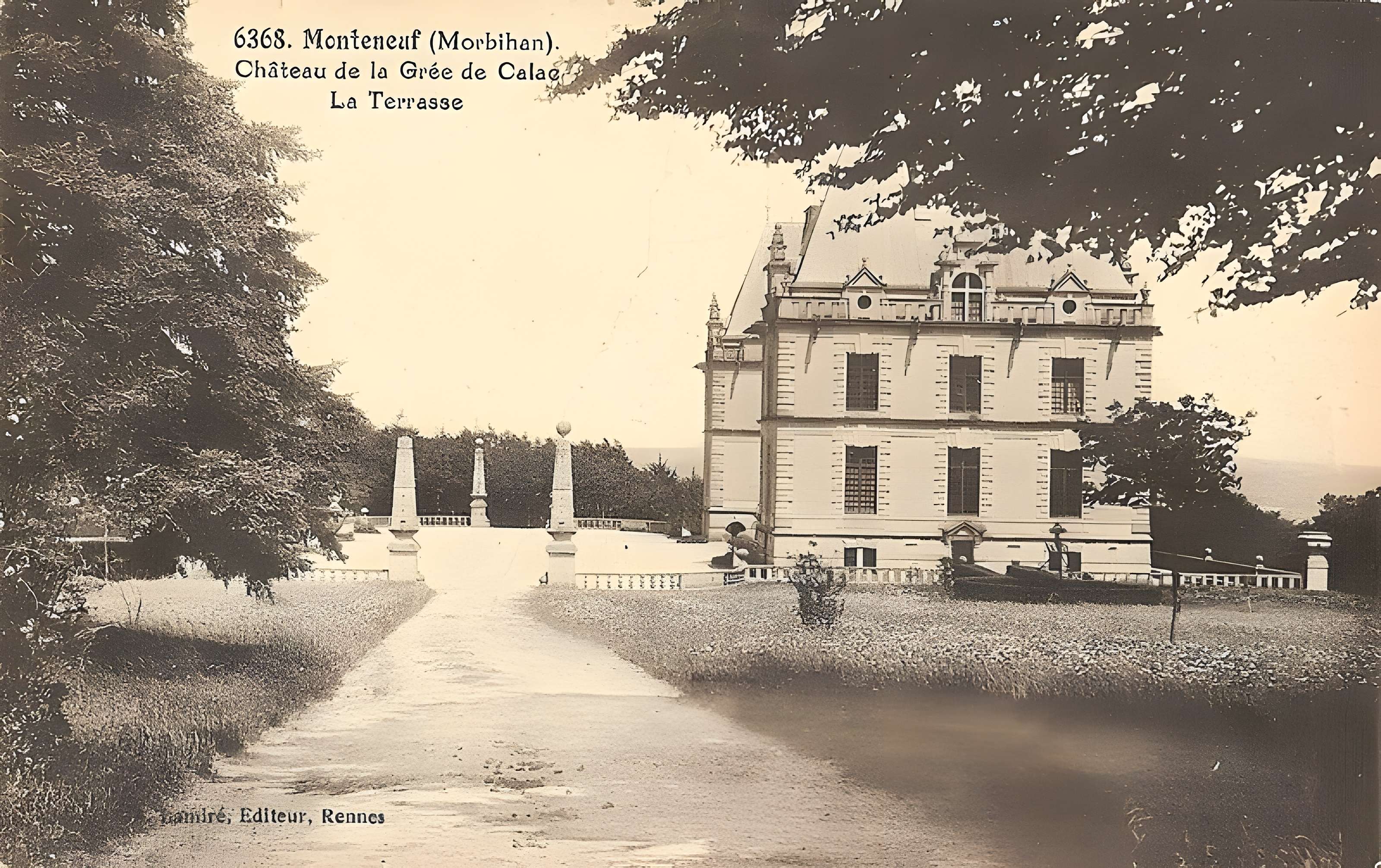 Château de la Grée de Callac (également sur commune d'Augan)