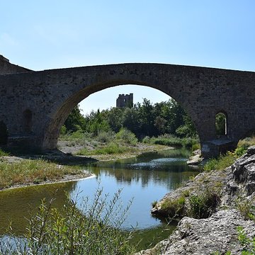 Pont de lAbbaye à Lagrasse