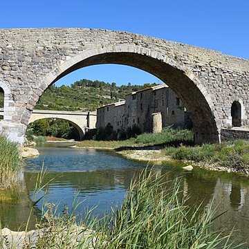 Pont de lAbbaye à Lagrasse