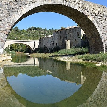 Pont de lAbbaye à Lagrasse