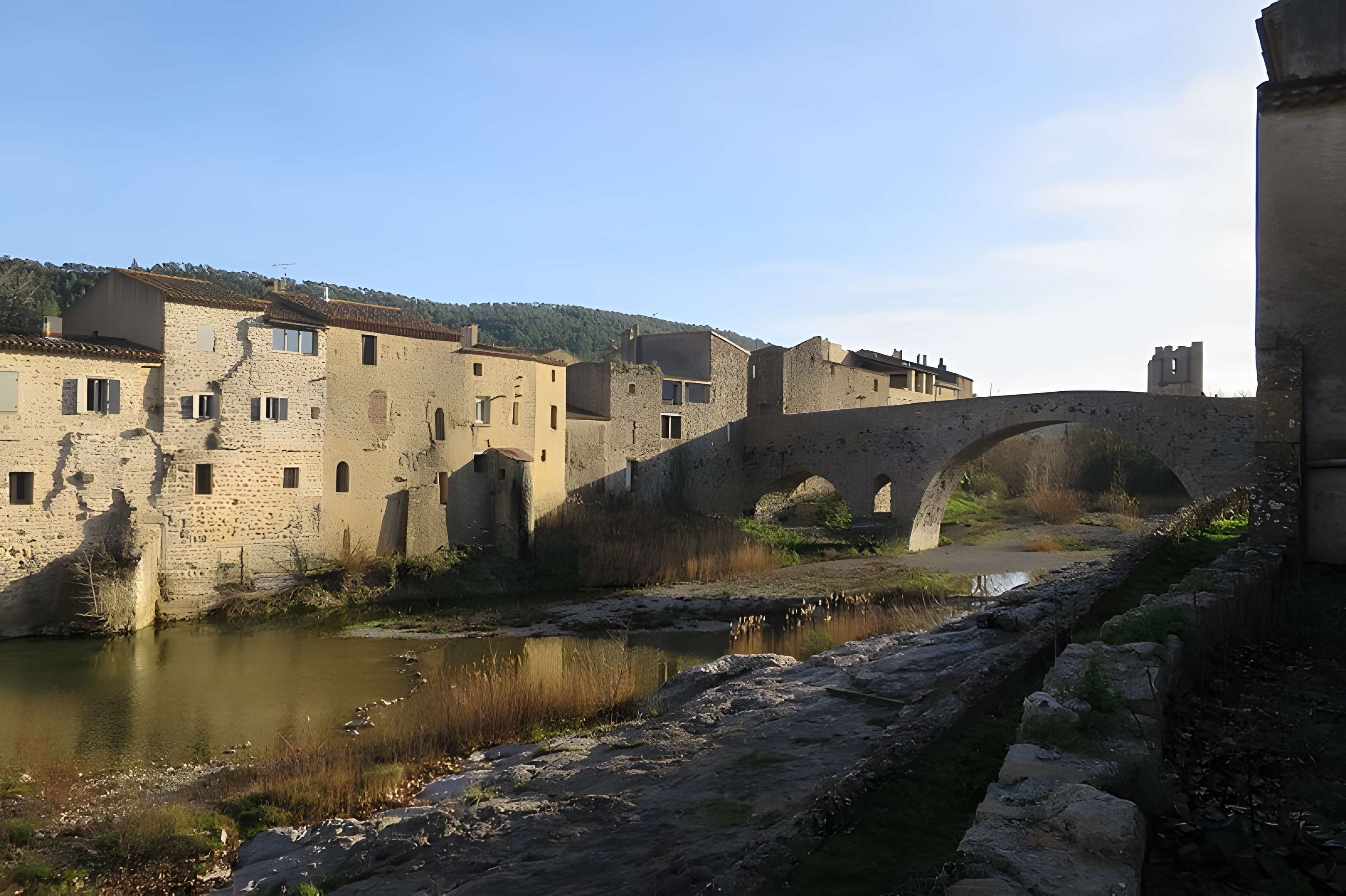 Pont de l'Abbaye à Lagrasse