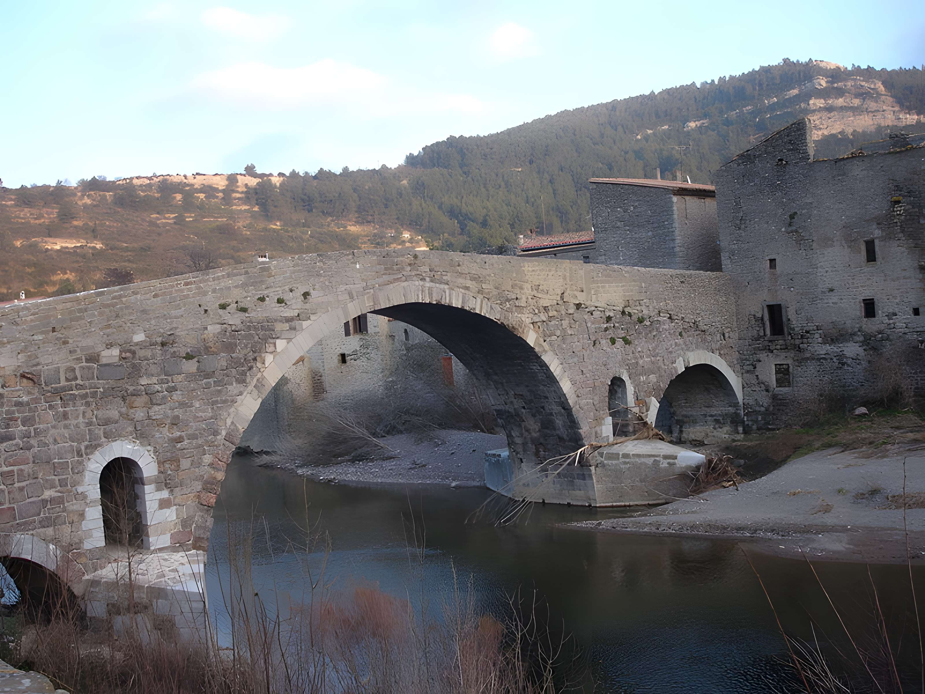 Pont de l'Abbaye à Lagrasse