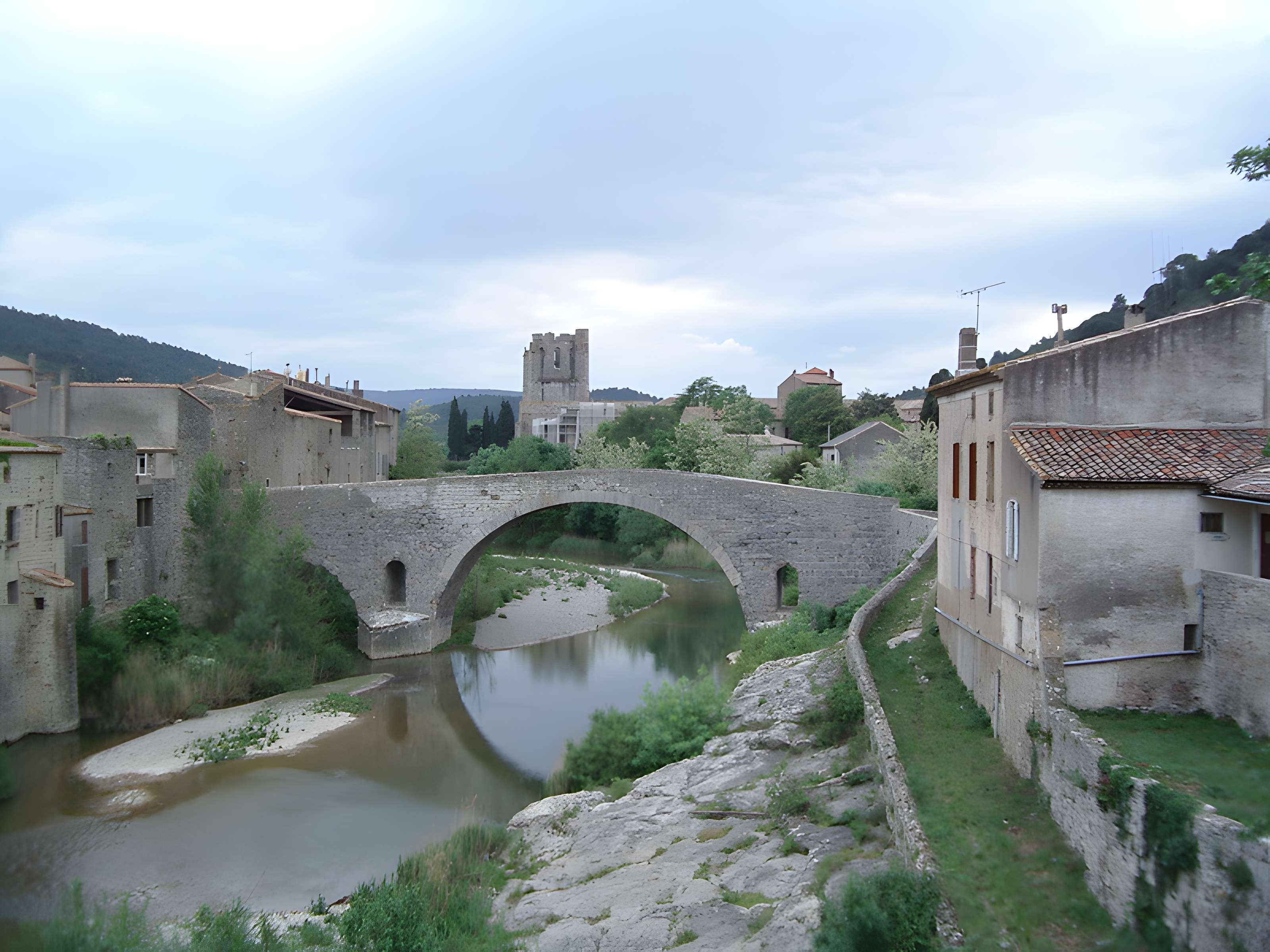 Pont de l'Abbaye à Lagrasse