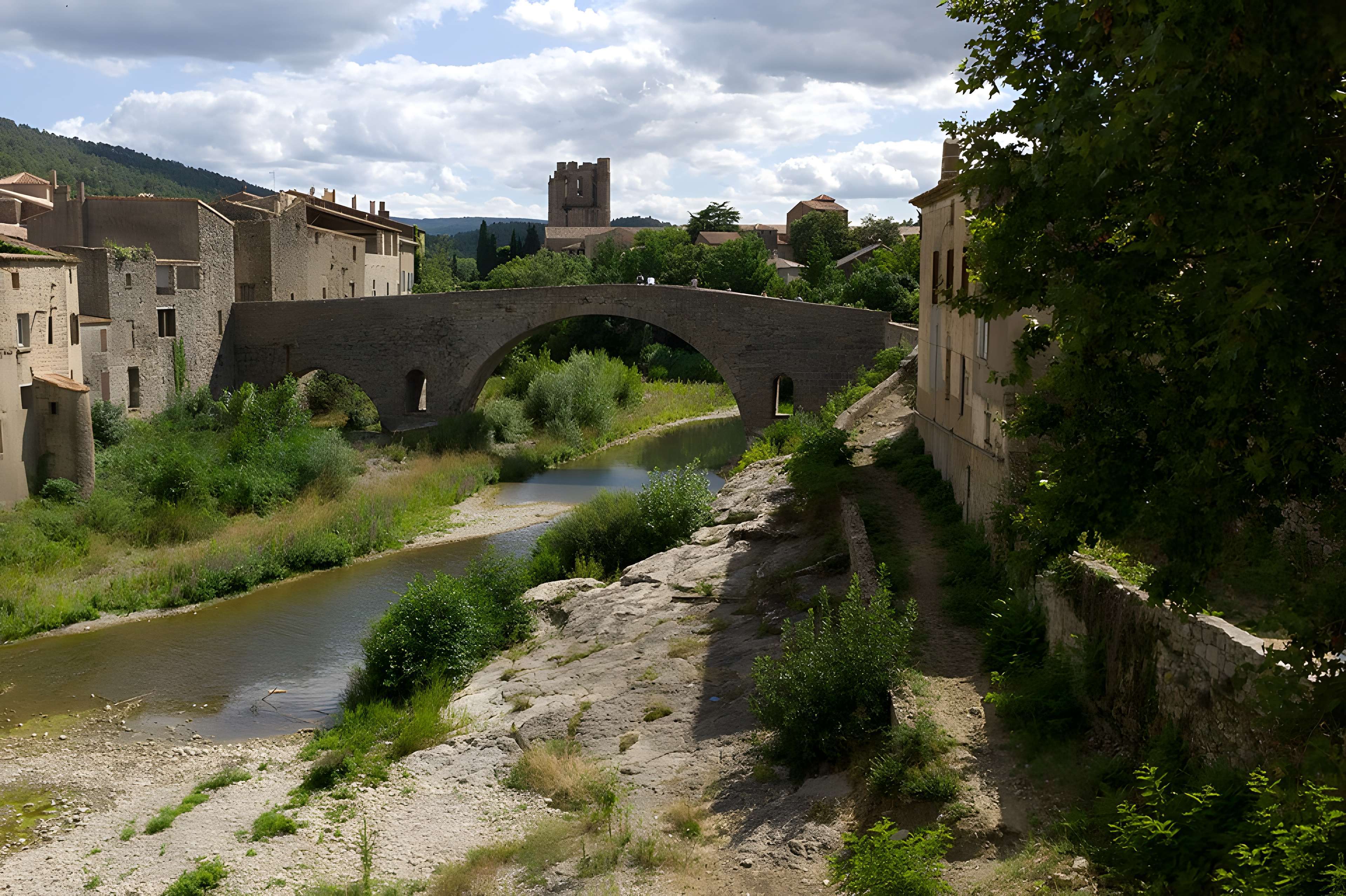 Pont de l'Abbaye à Lagrasse