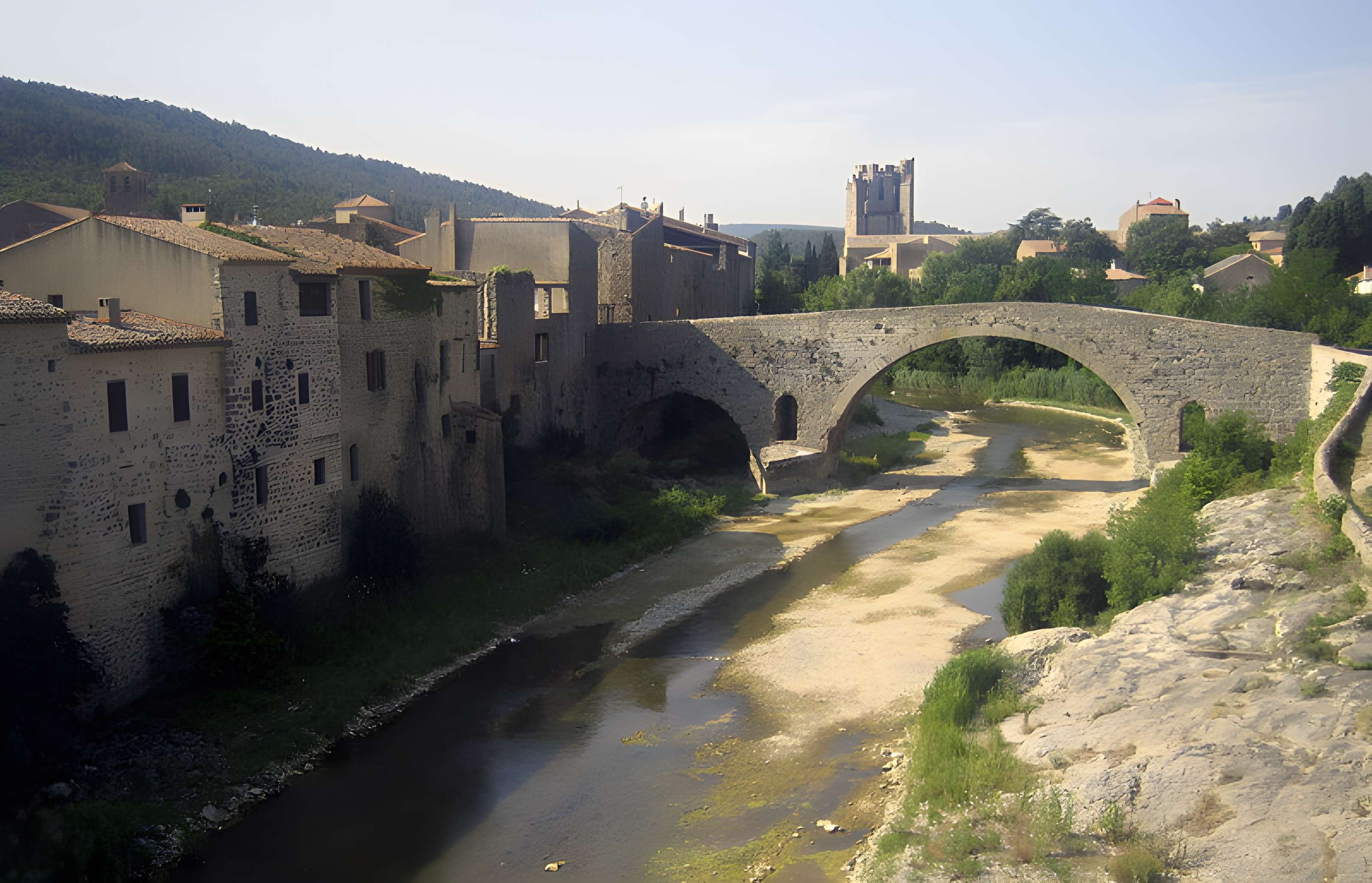 Pont de l'Abbaye à Lagrasse