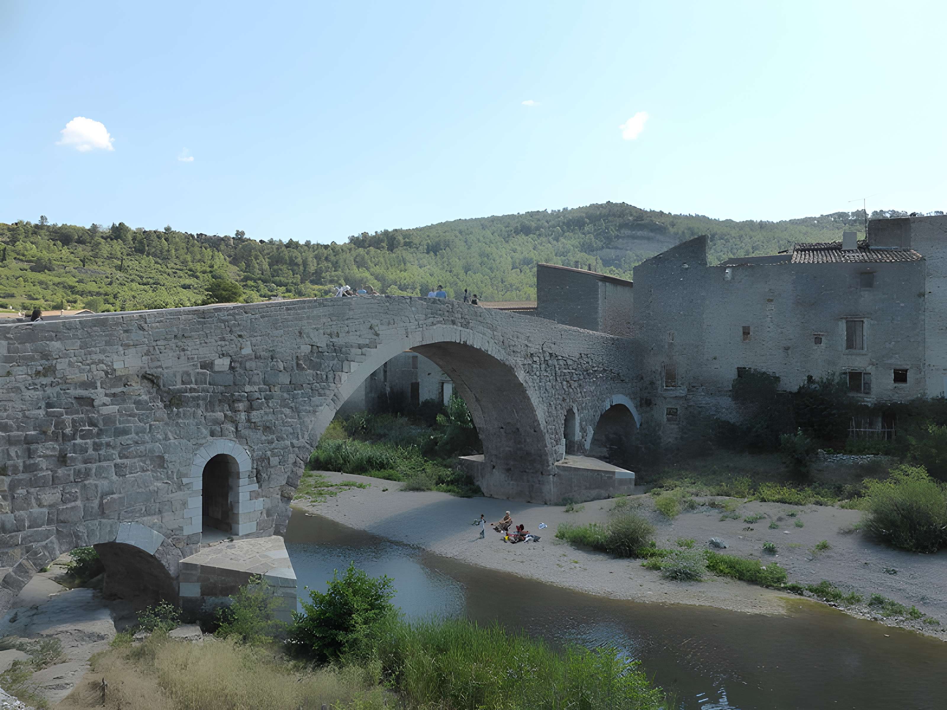 Pont de l'Abbaye à Lagrasse
