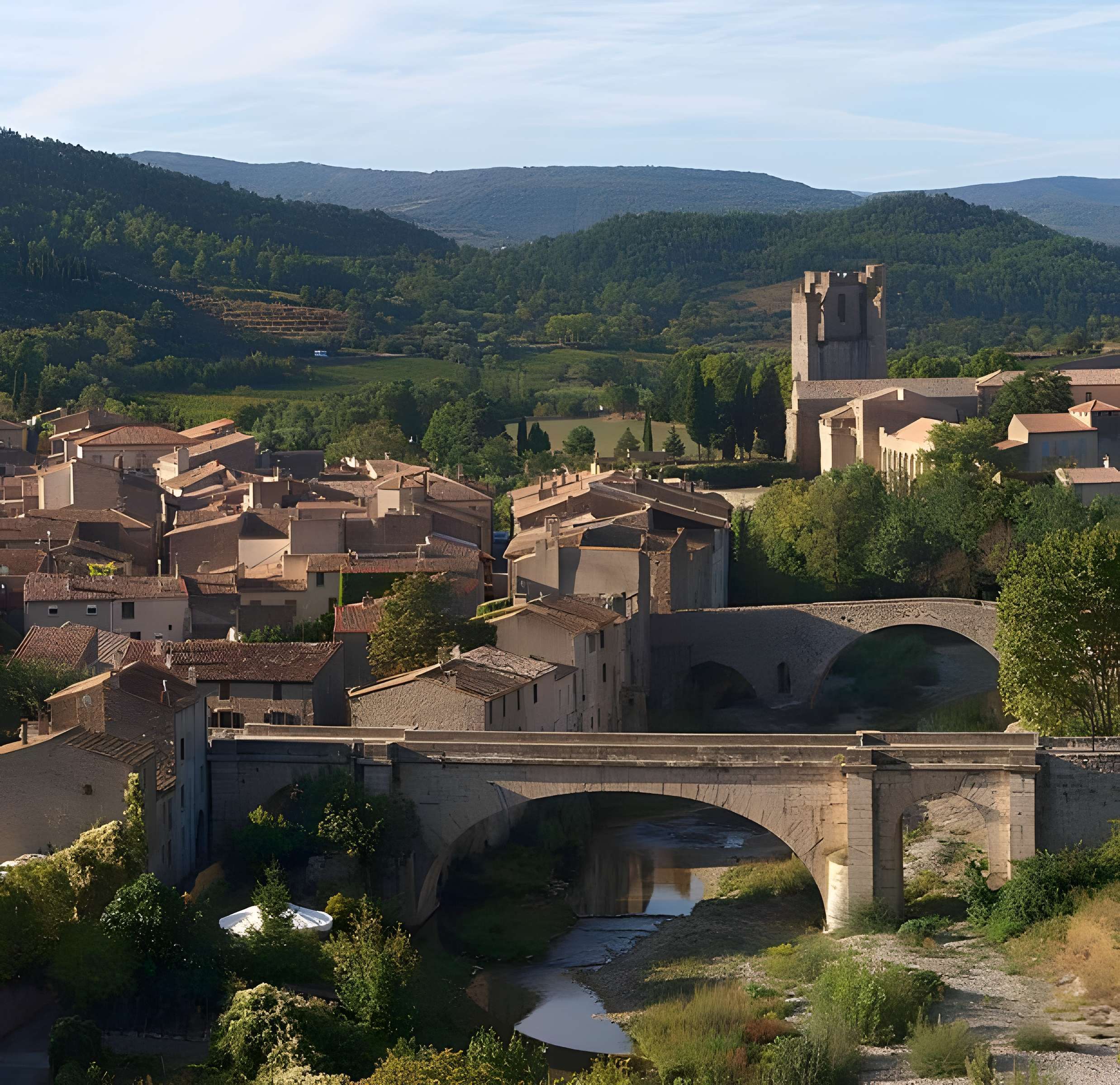 Pont de l'Abbaye à Lagrasse