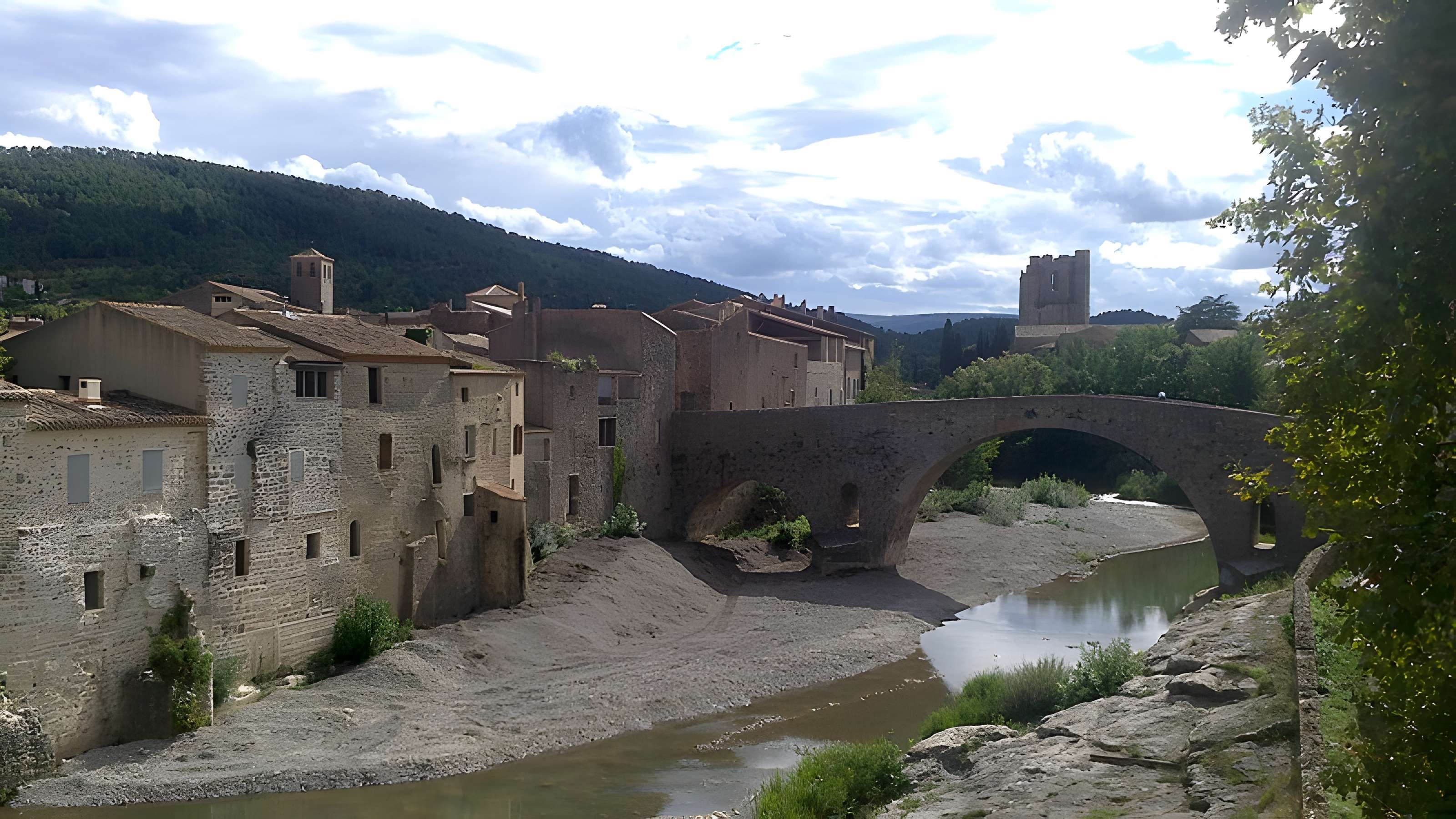 Pont de l'Abbaye à Lagrasse