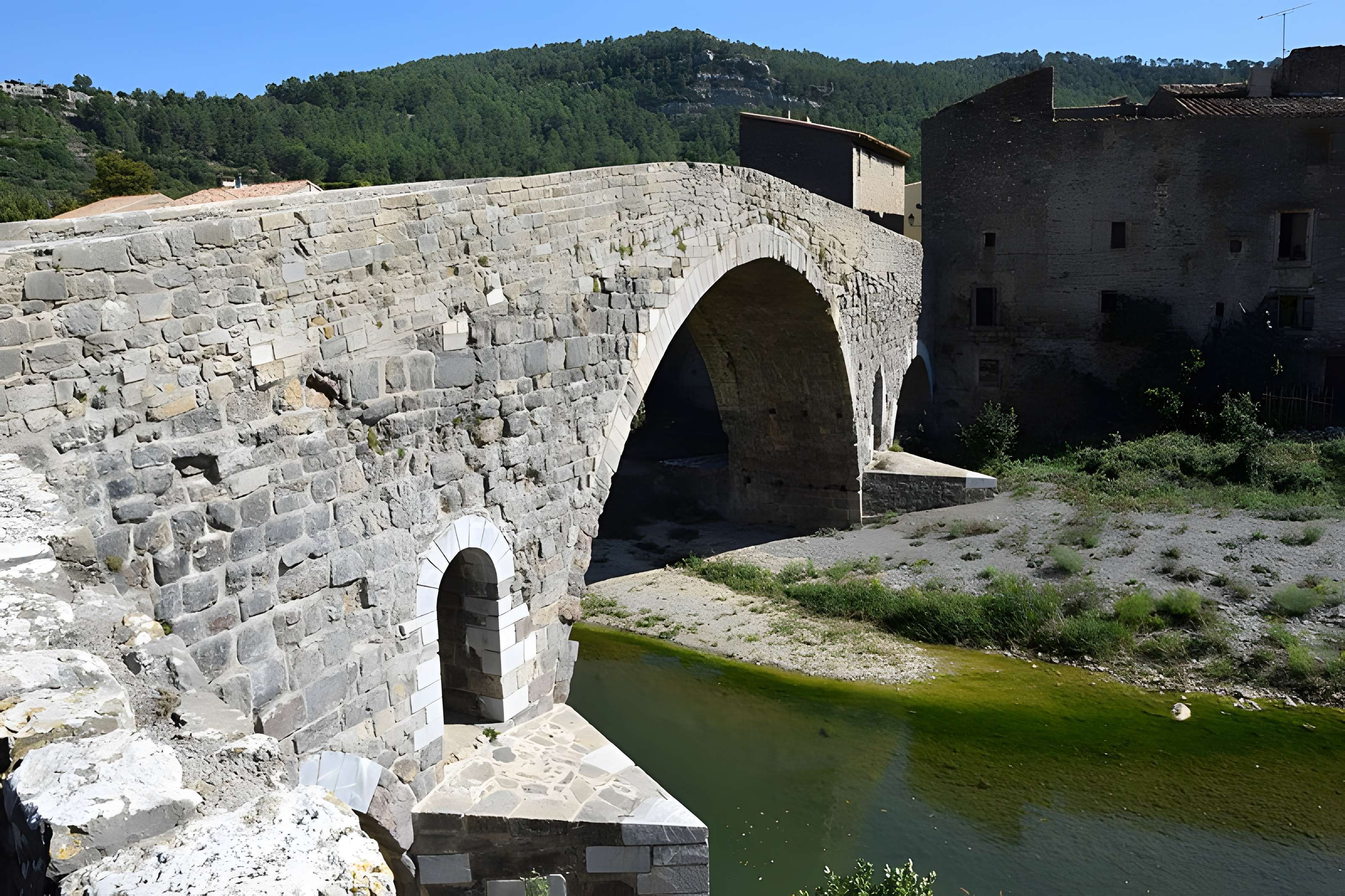 Pont de l'Abbaye à Lagrasse