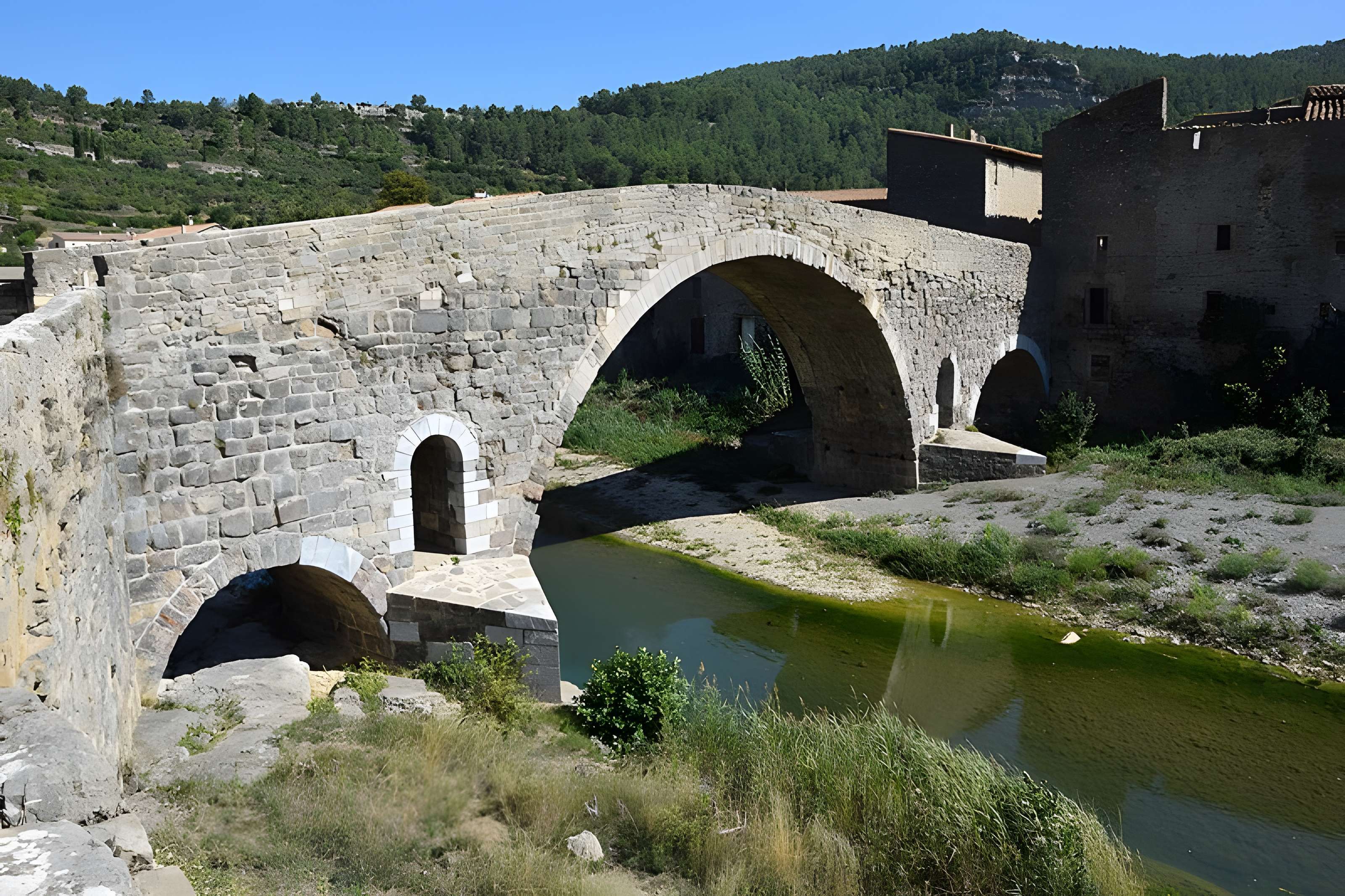 Pont de l'Abbaye à Lagrasse