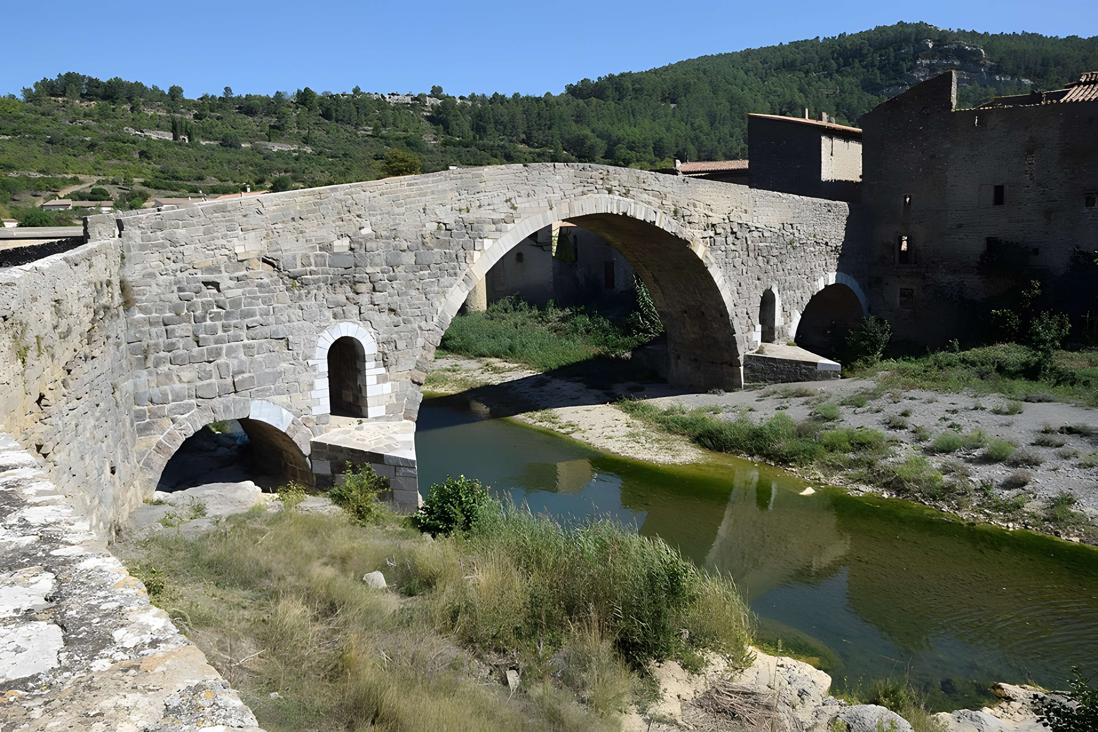 Pont de l'Abbaye à Lagrasse