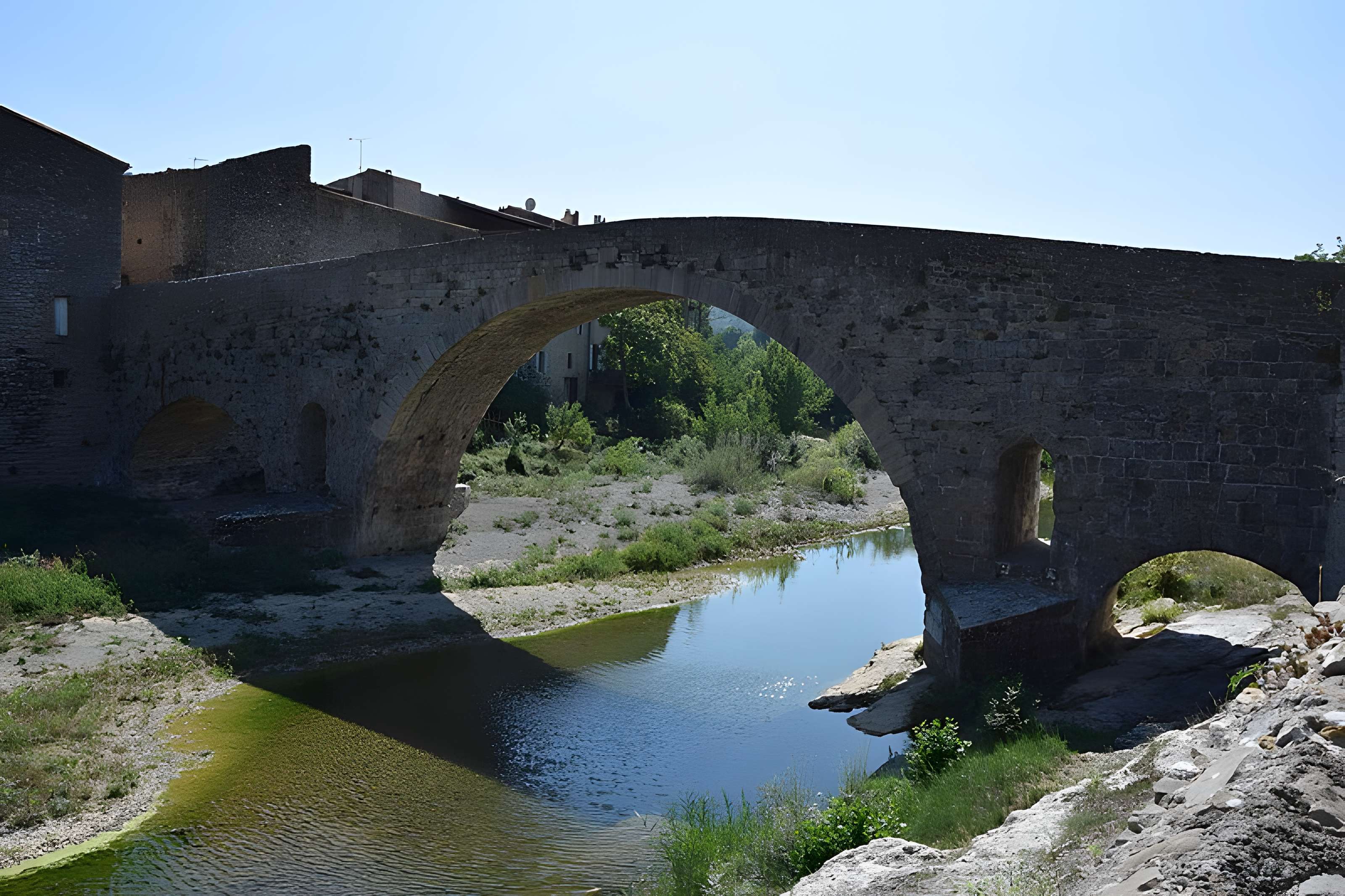 Pont de l'Abbaye à Lagrasse