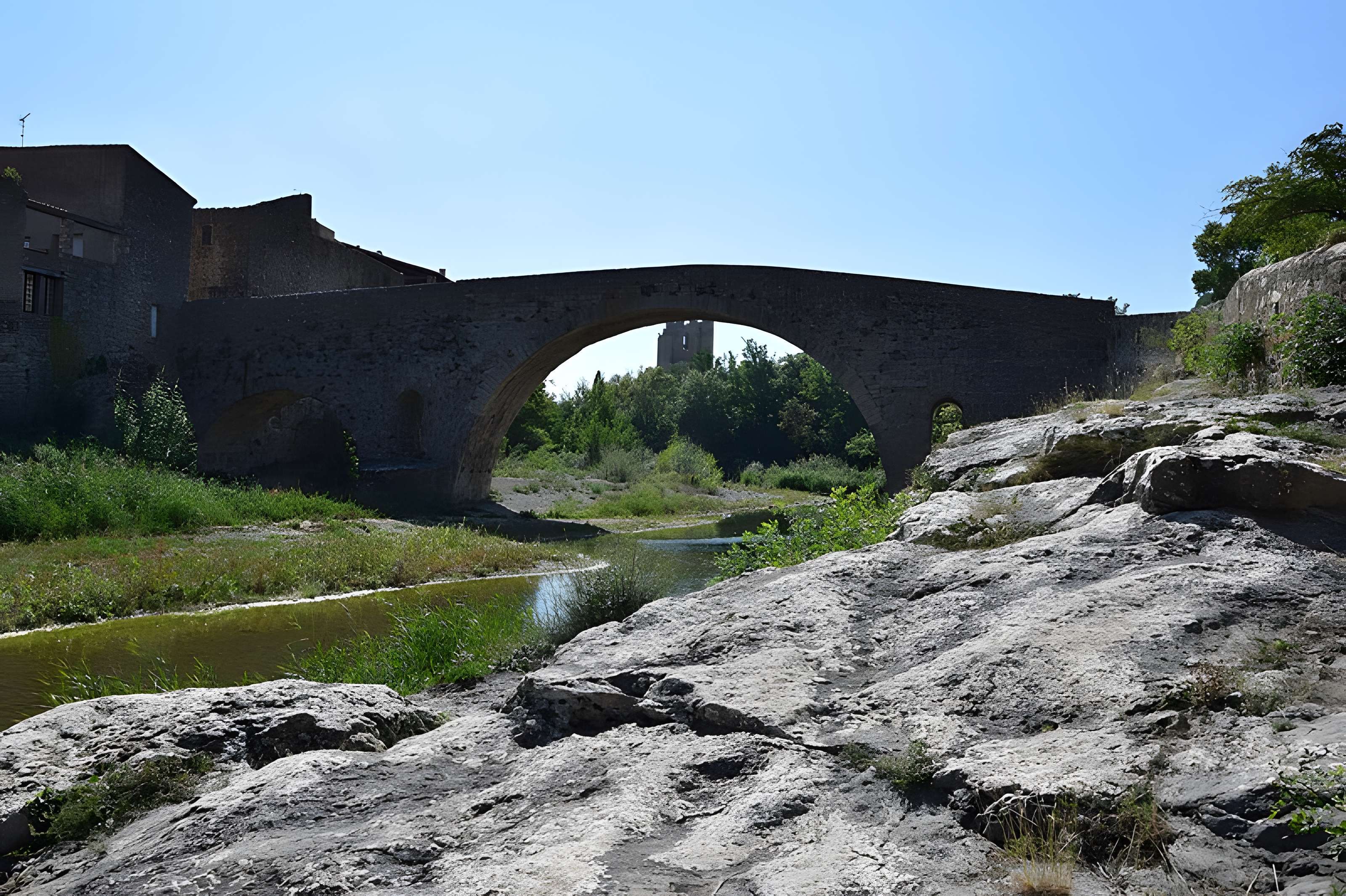 Pont de l'Abbaye à Lagrasse