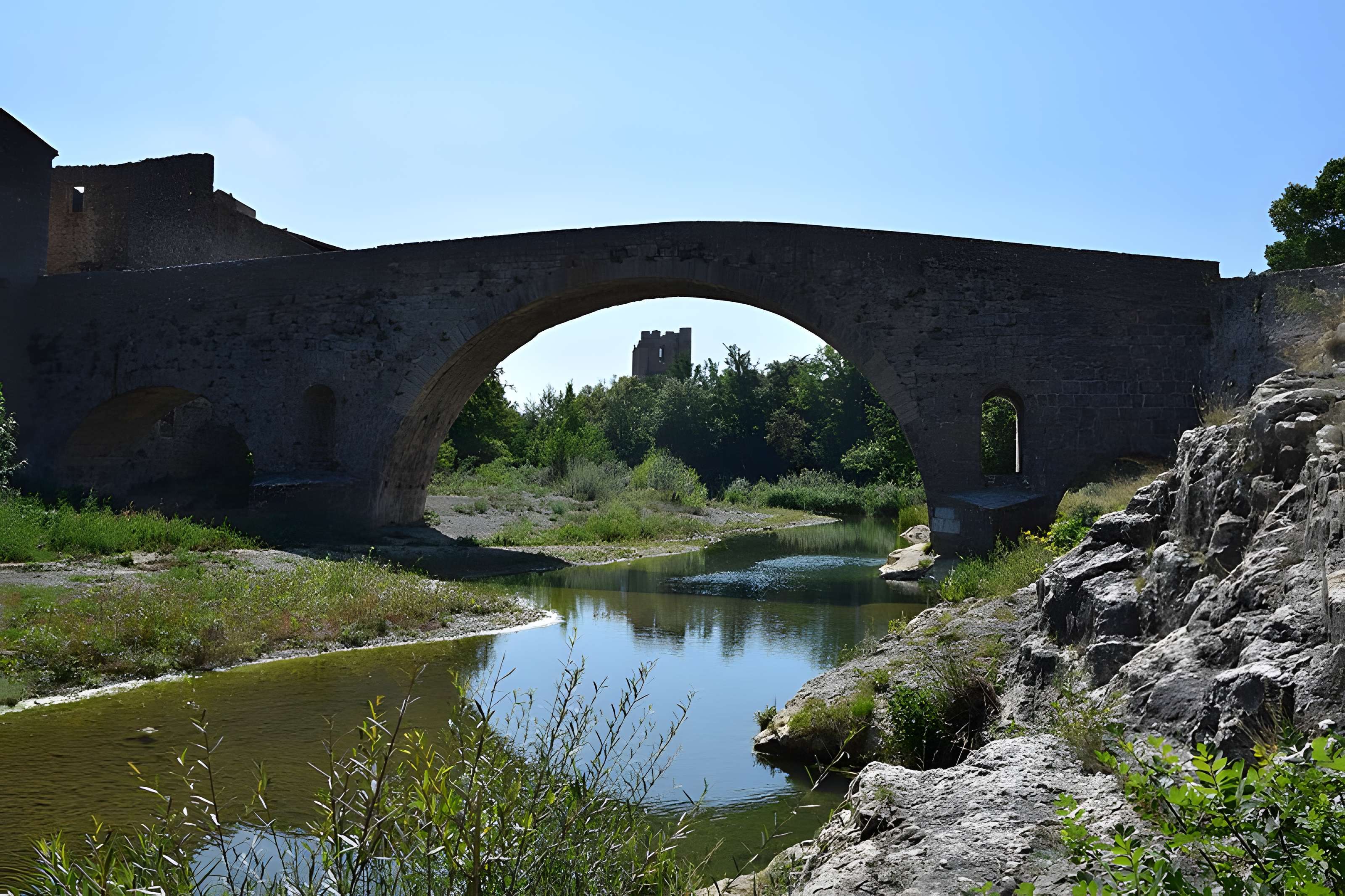 Pont de l'Abbaye à Lagrasse