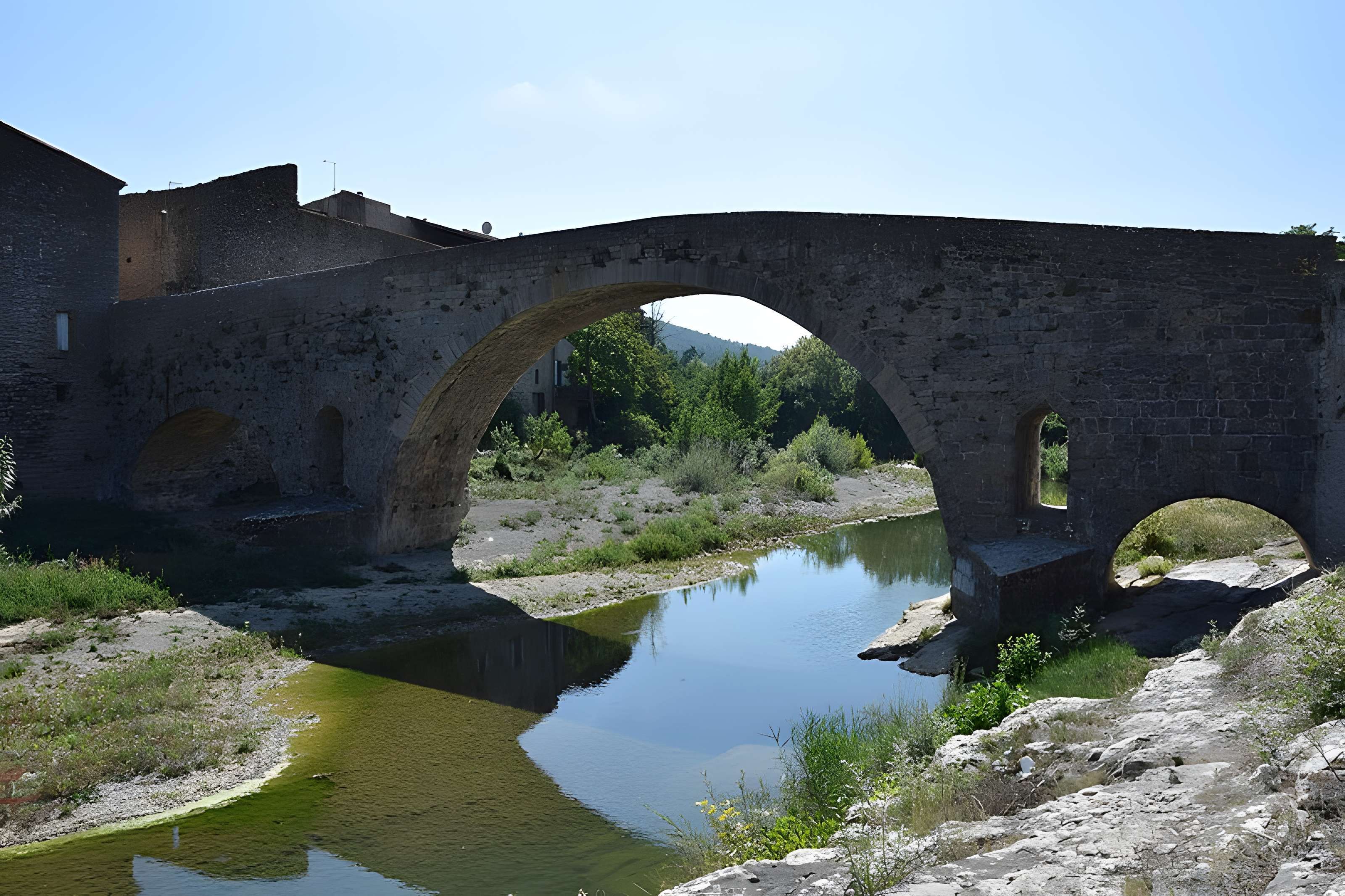 Pont de l'Abbaye à Lagrasse