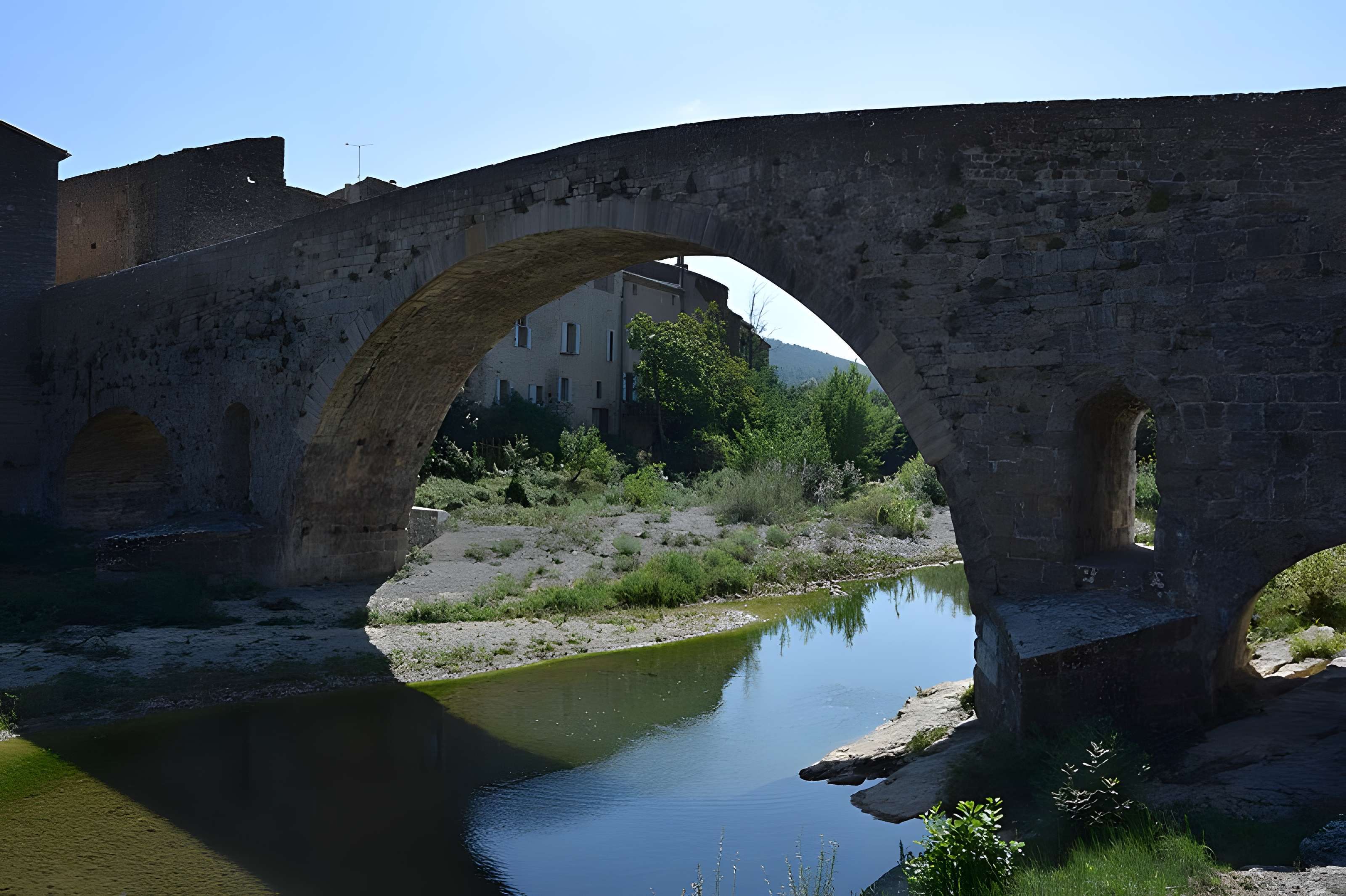 Pont de l'Abbaye à Lagrasse