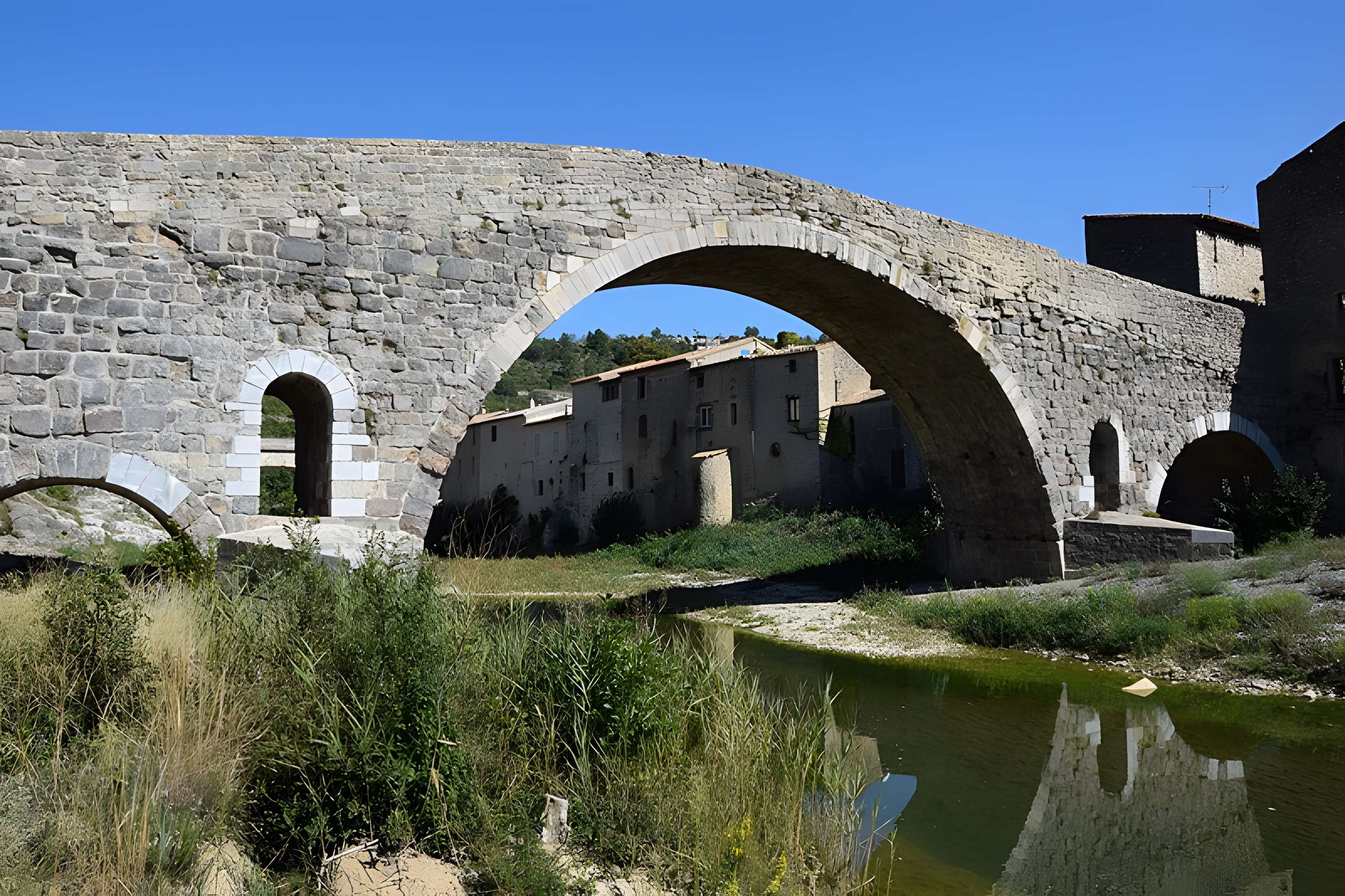 Pont de l'Abbaye à Lagrasse