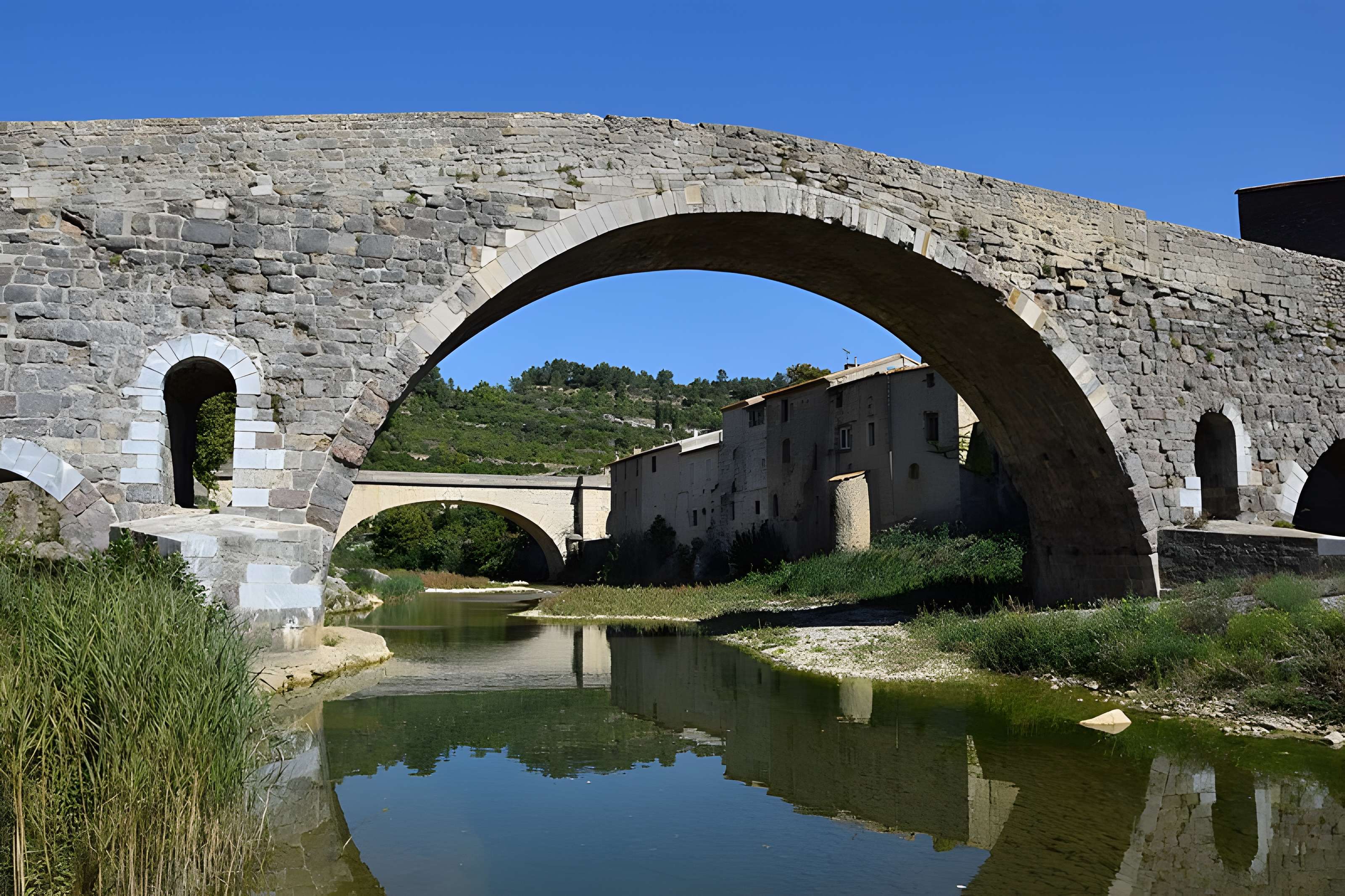 Pont de l'Abbaye à Lagrasse