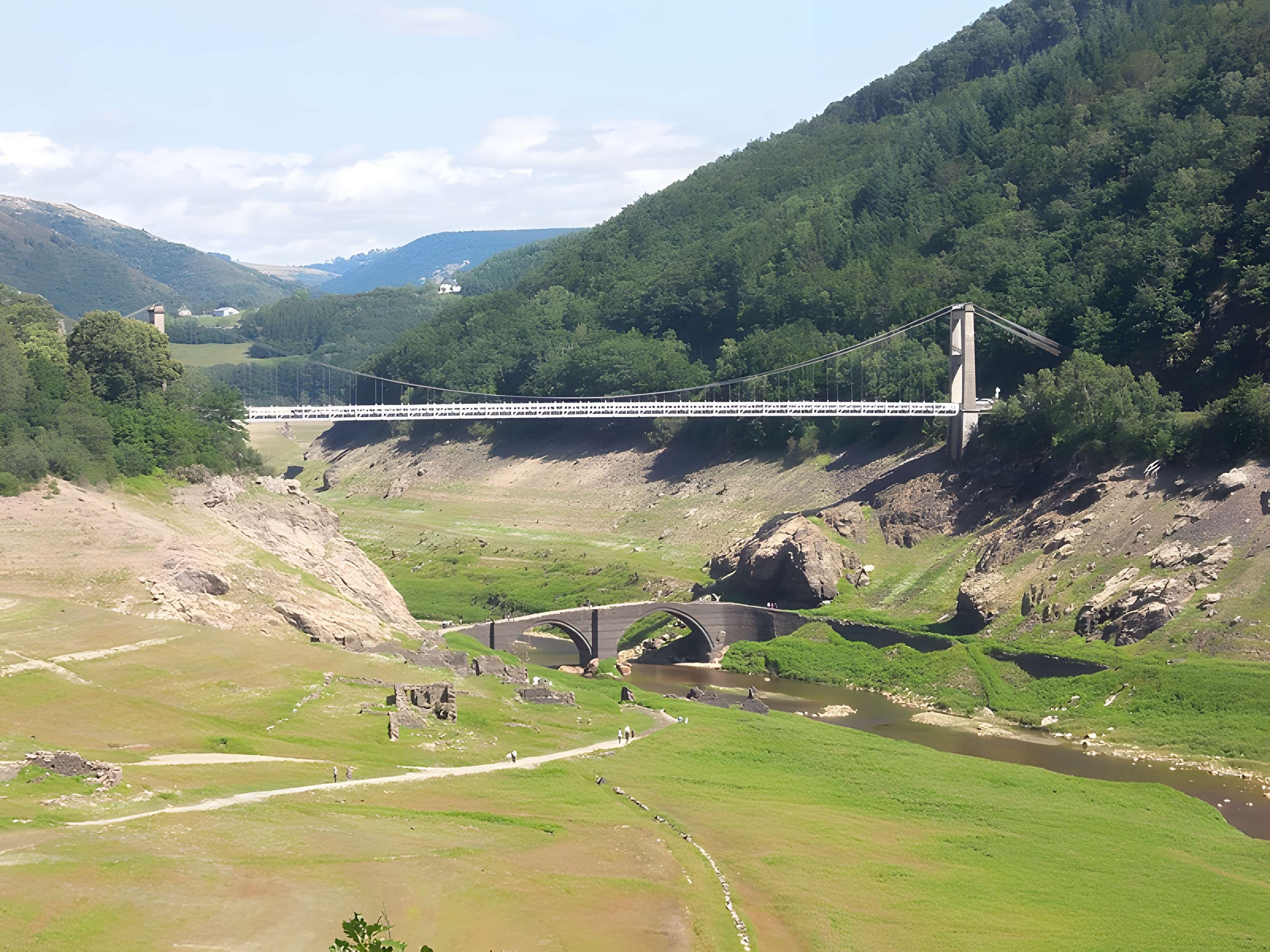 Pont de Tréboul à Sainte-Marie