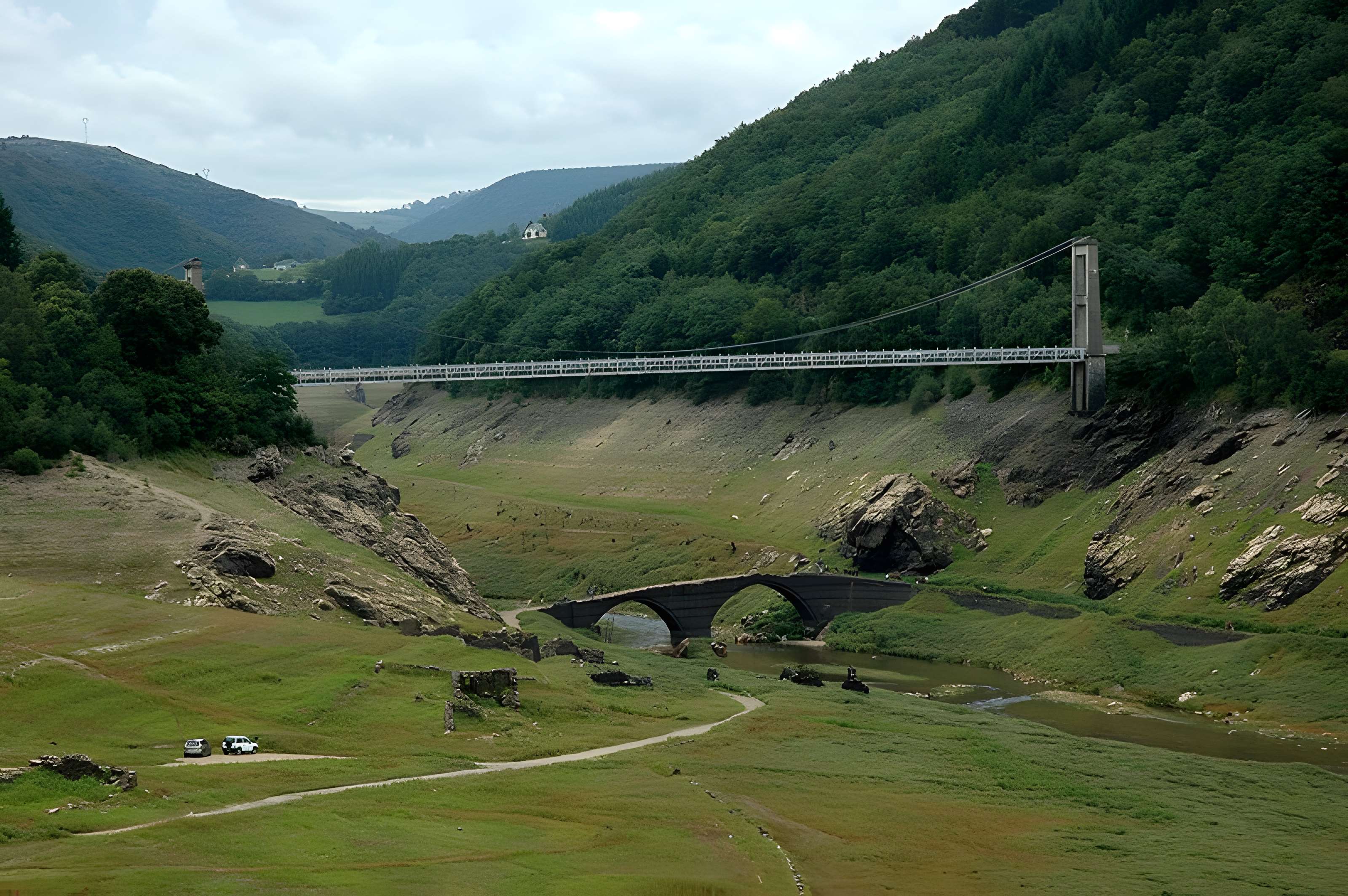 Pont de Tréboul à Sainte-Marie