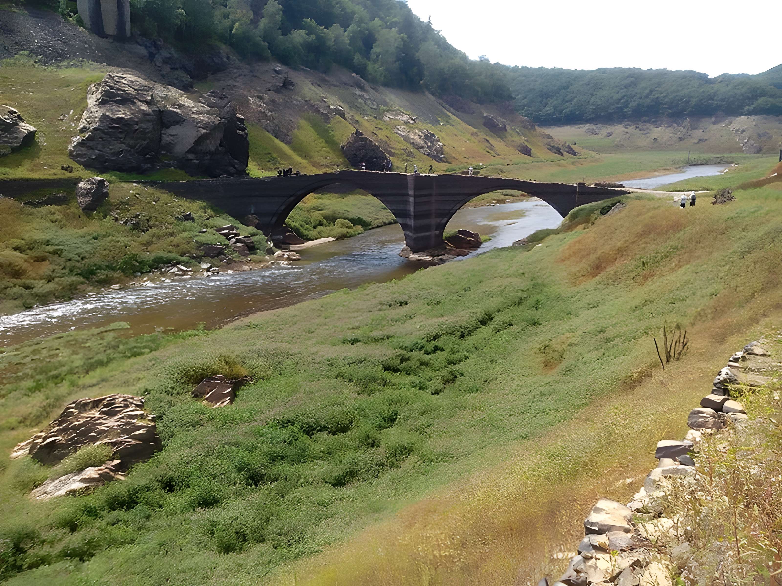 Pont de Tréboul à Sainte-Marie