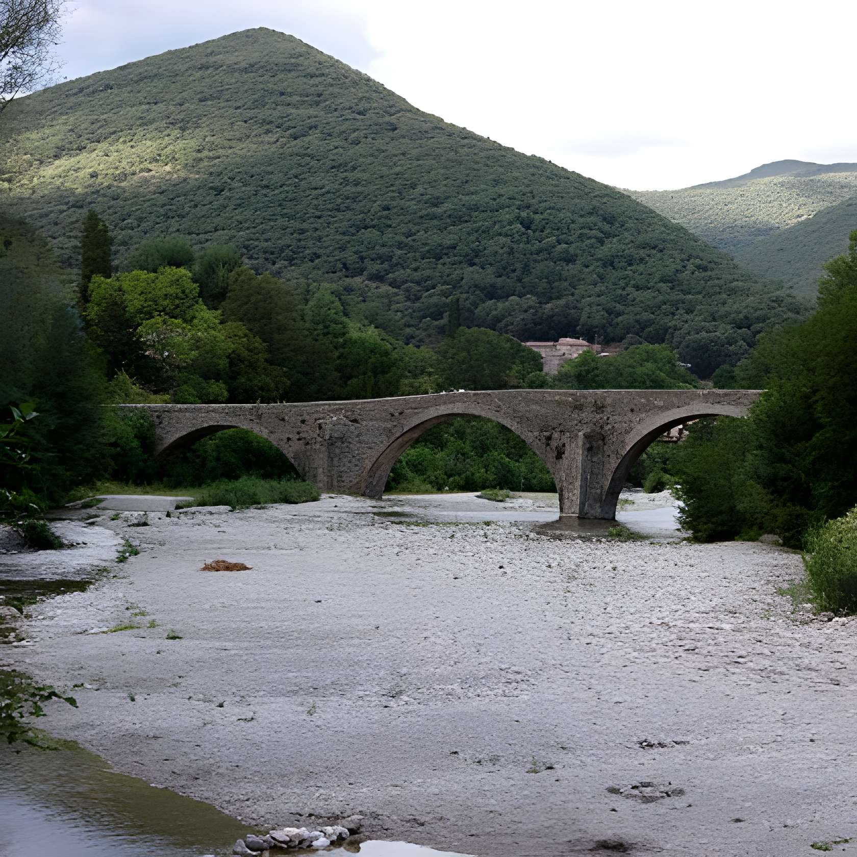 Pont des Camisards à Mialet 