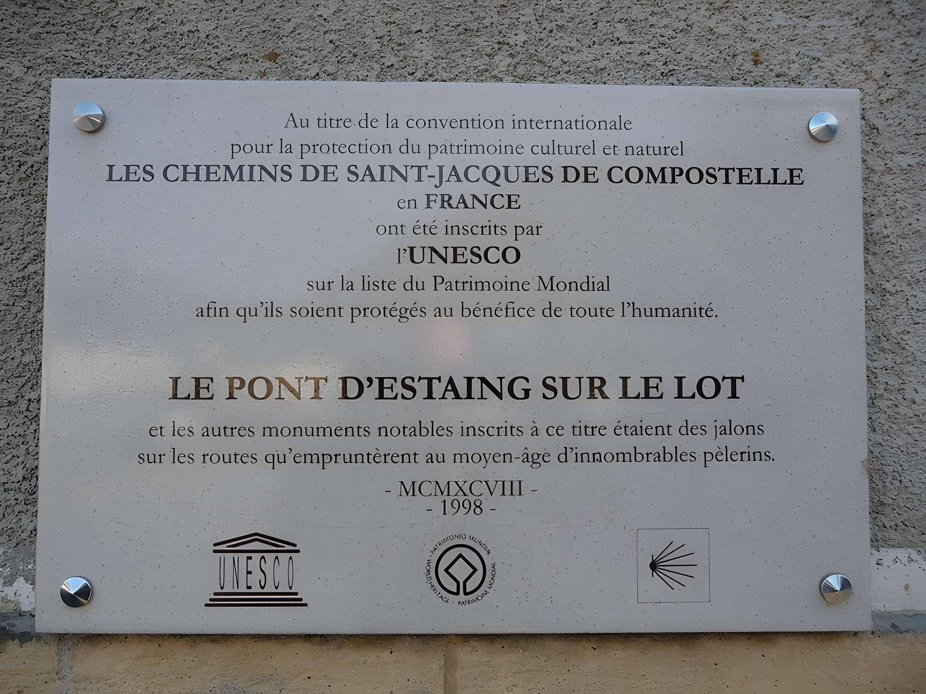 Pont dit d'Estaing à Estaing