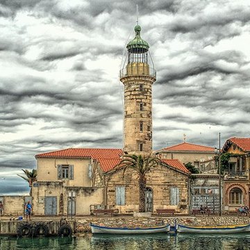 Ancien phare du Grau dAigues-Mortes ou du Grau-du-Roi